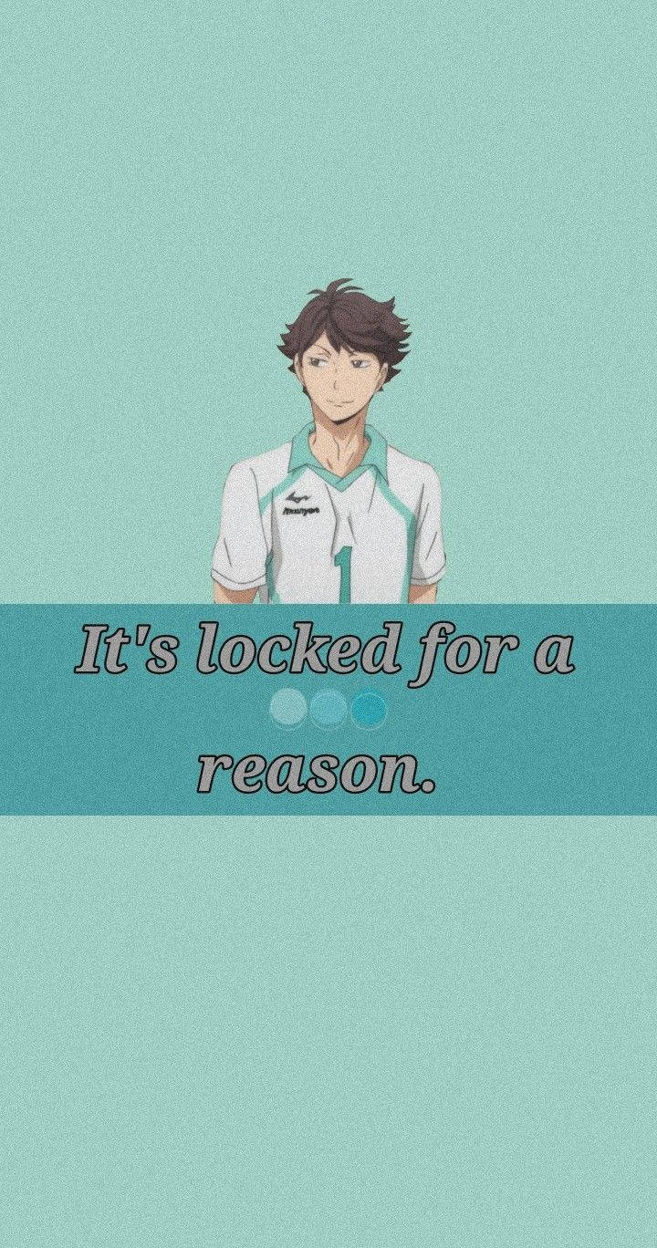 Download Toru Oikawa Lockscreen Wallpaper