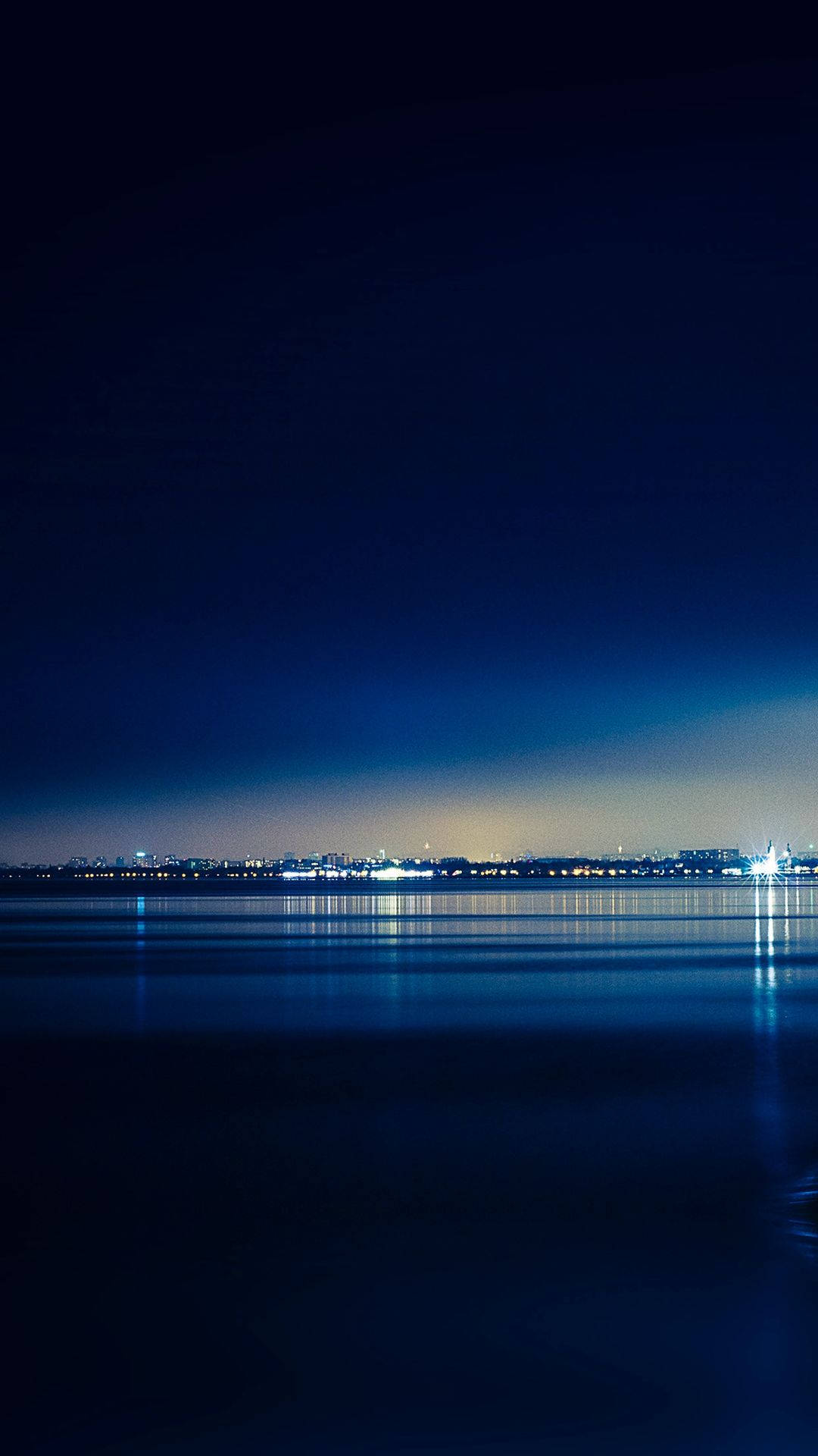 Download Captivating Dark Blue iPhone Wallpaper