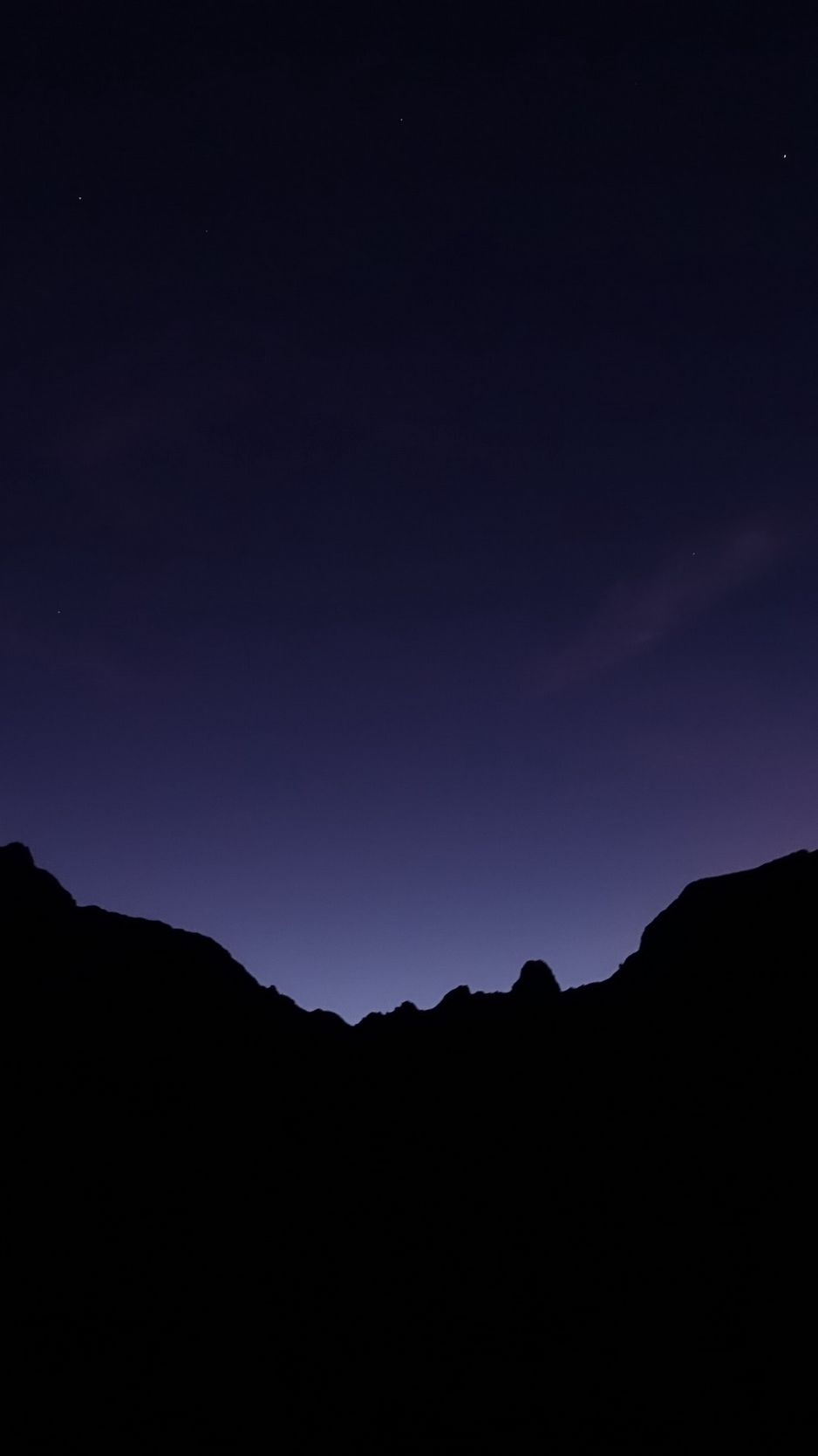 Download Wallpaper 938x1668 Mountains, Night, Dark, Nature Iphone 8 7 6s 6 For Parallax HD Background