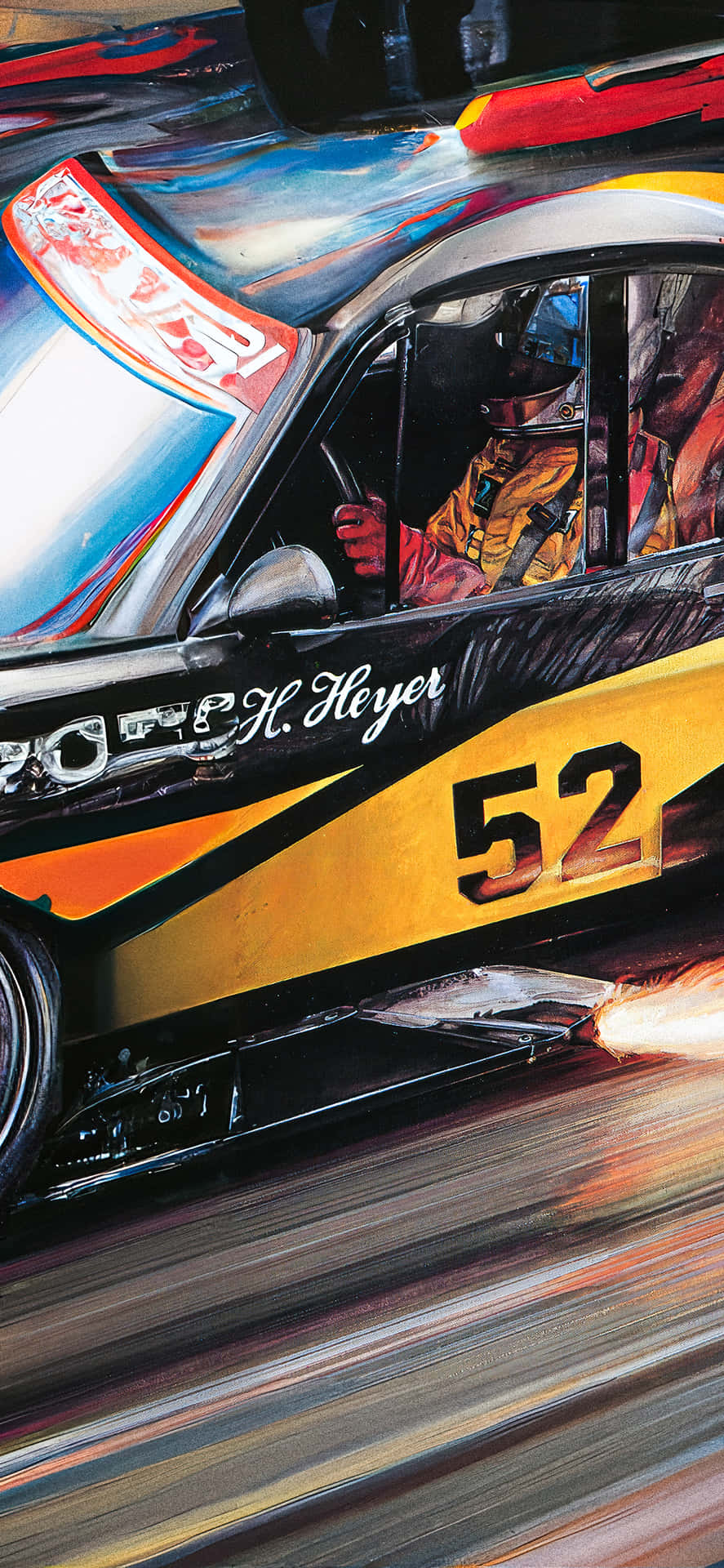 Download Race to Victory with the NASCAR iPhone Wallpaper