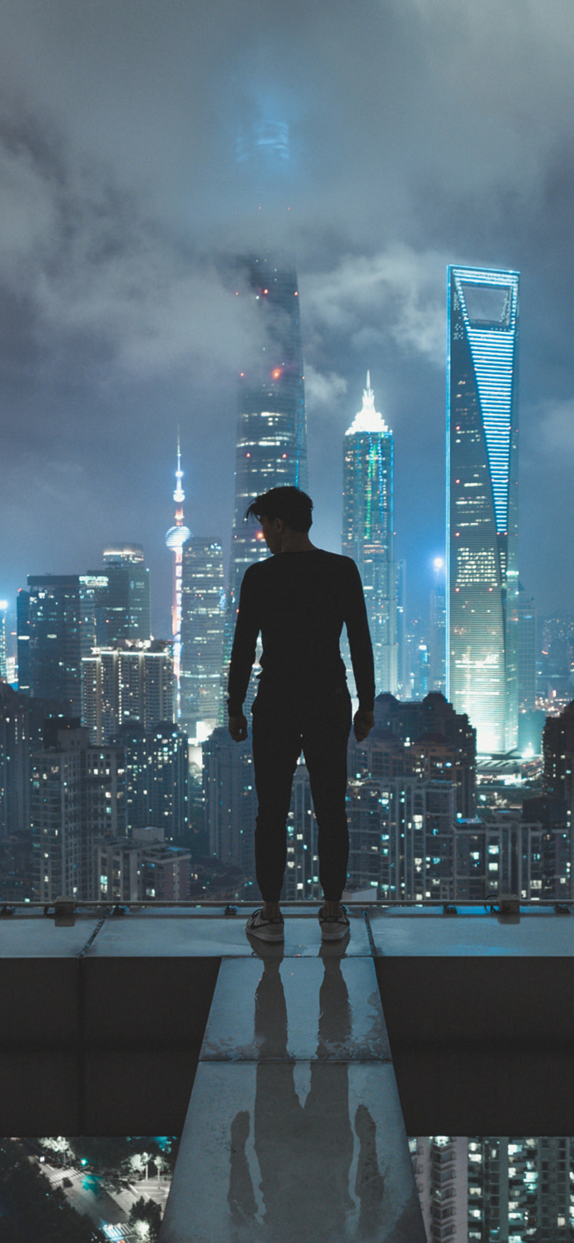 Shanghai Skyscraper Cityscape Man Skyscraper iPhone XS, iPhone 10, iPhone X HD 4k Wallpaper, Image, Background, Photo and Picture