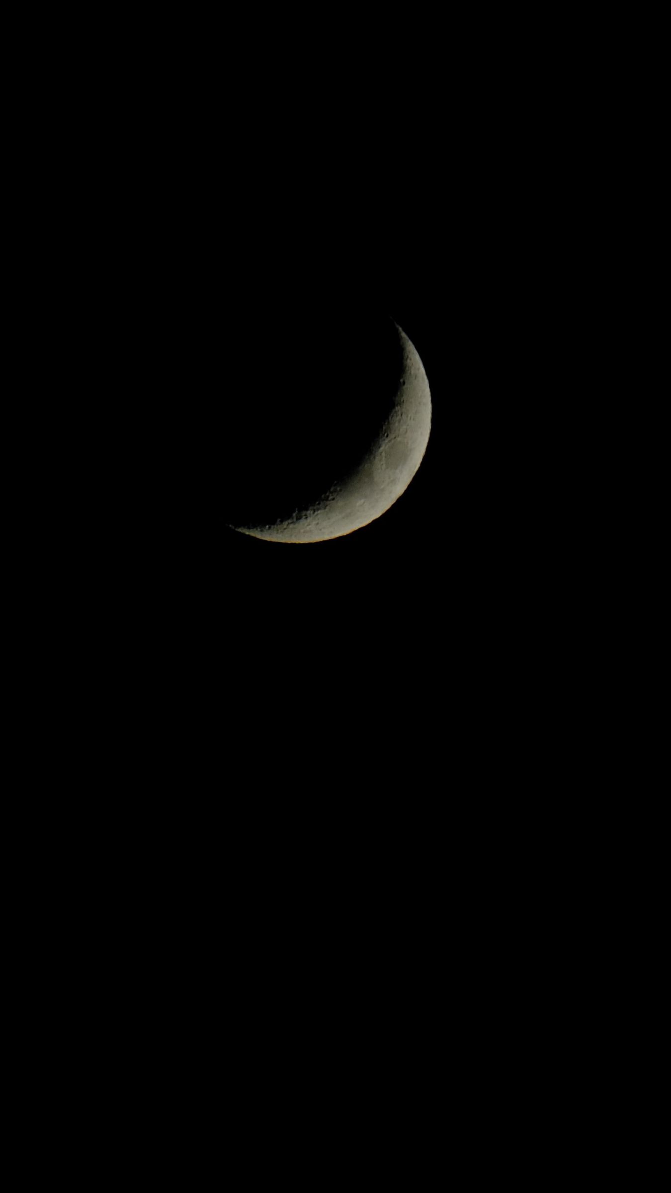 Download wallpaper 1350x2400 month, dark, night, moon iphone 8+/7+/6s+/for parallax HD background