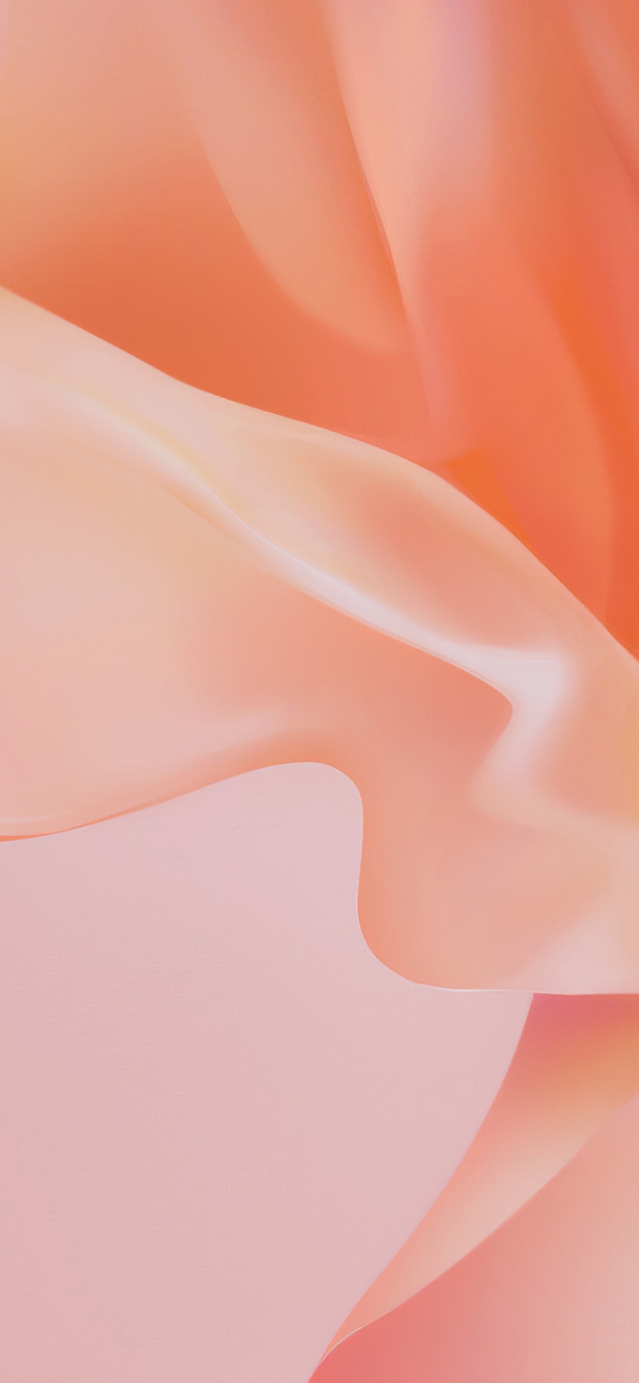 Vivo Stock Wallpaper 4K, Android 10, Waving, Gradient