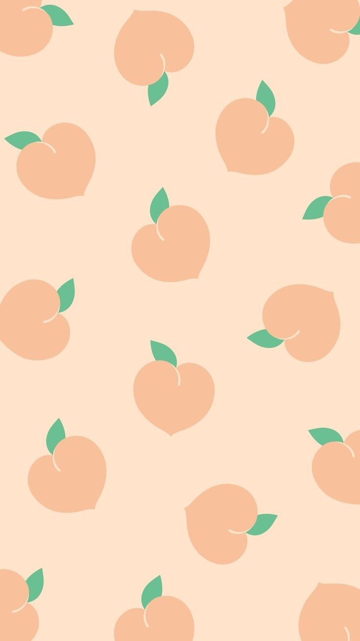 款式图. Peach wallpaper, Wallpaper iphone cute, Cute patterns wallpaper