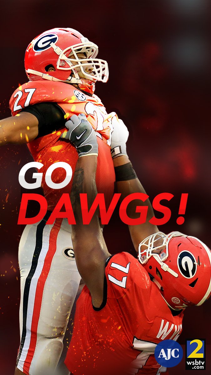 Atlanta Journal Constitution's Wallpaper Wednesday! Support The Georgia Bulldogs And #UGA2ATL With These Georgia IPhone And Android Wallpaper For Your Phone! #GoDawgs