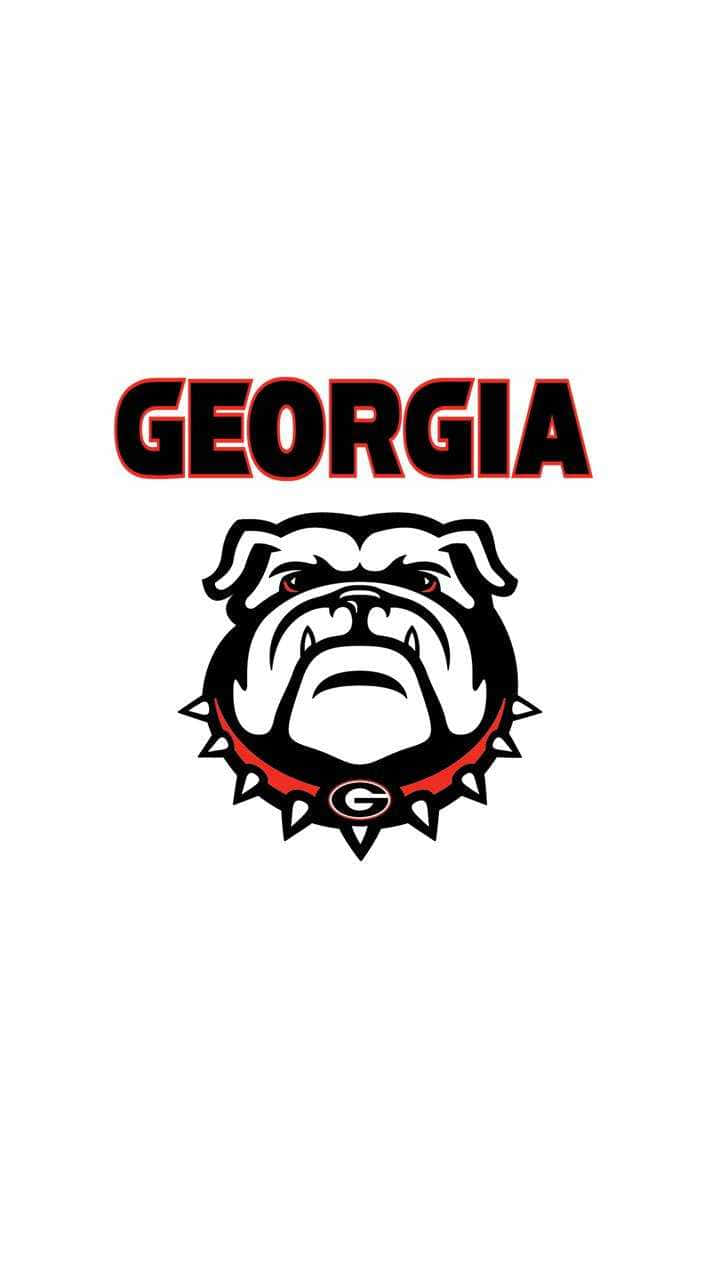 Download Georgia Bulldogs Phone Iconic Logo Wallpaper