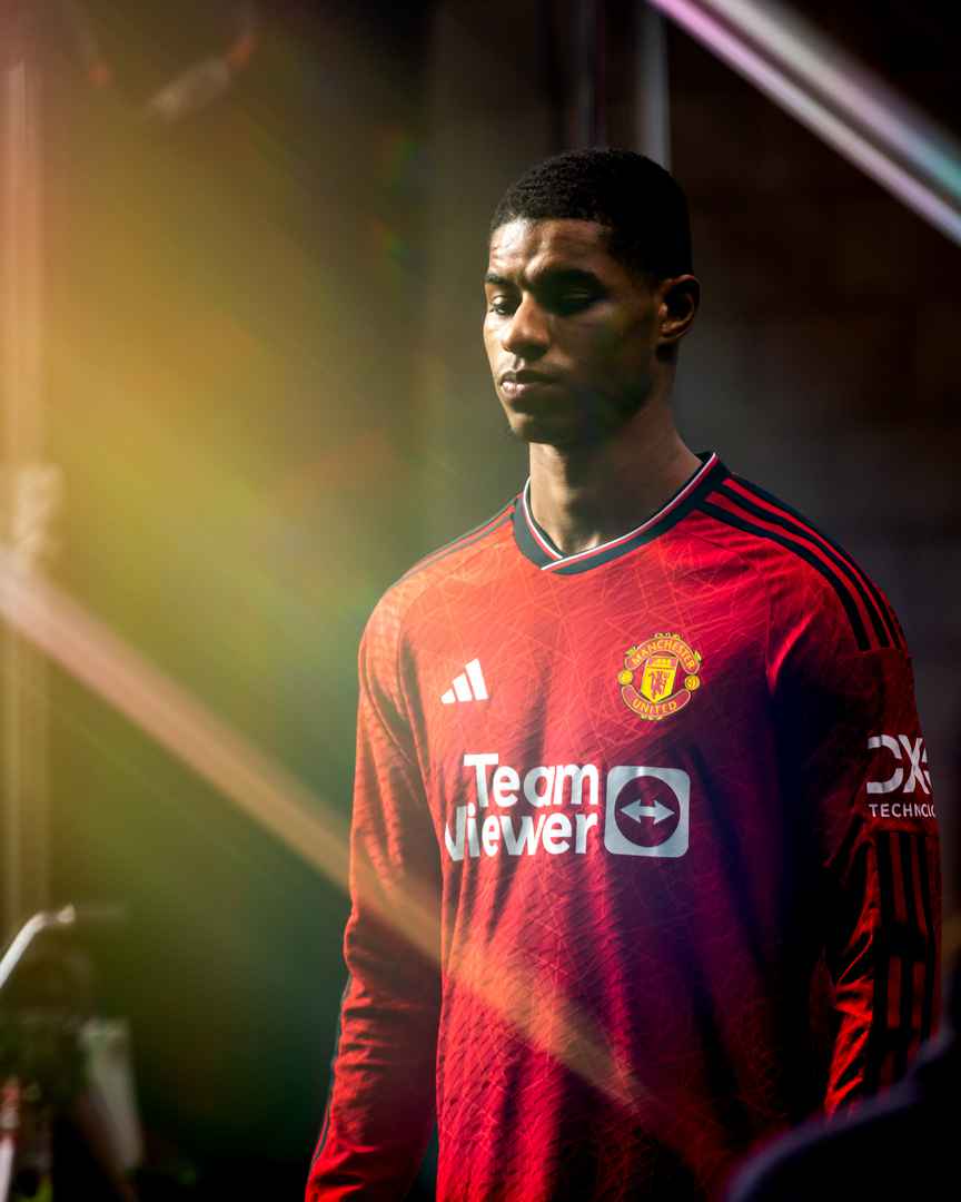 Gallery: Behind The Scenes Pics Of New 2023 24 Man Utd Home Kit Photohoot