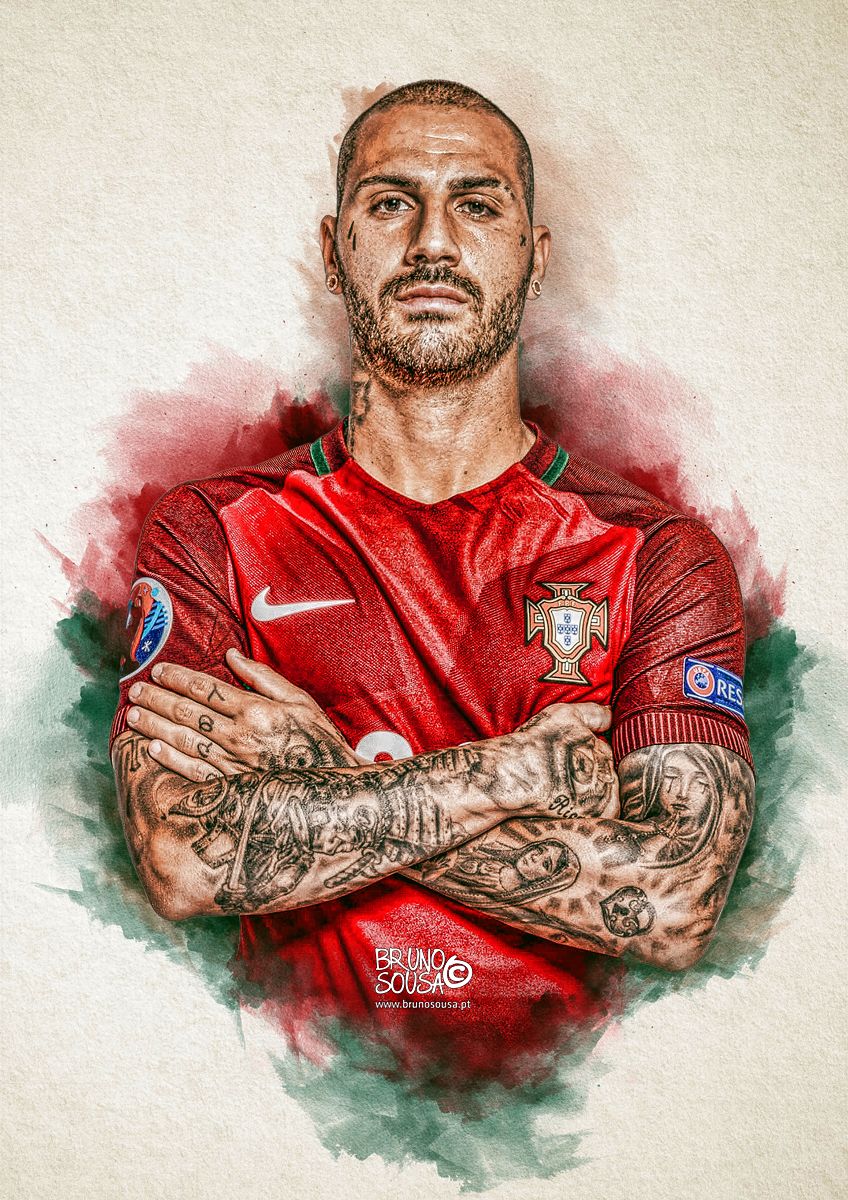 Ricardo Quaresma #ricardo #quaresma #portugal. Football artwork, Football art, Football illustration
