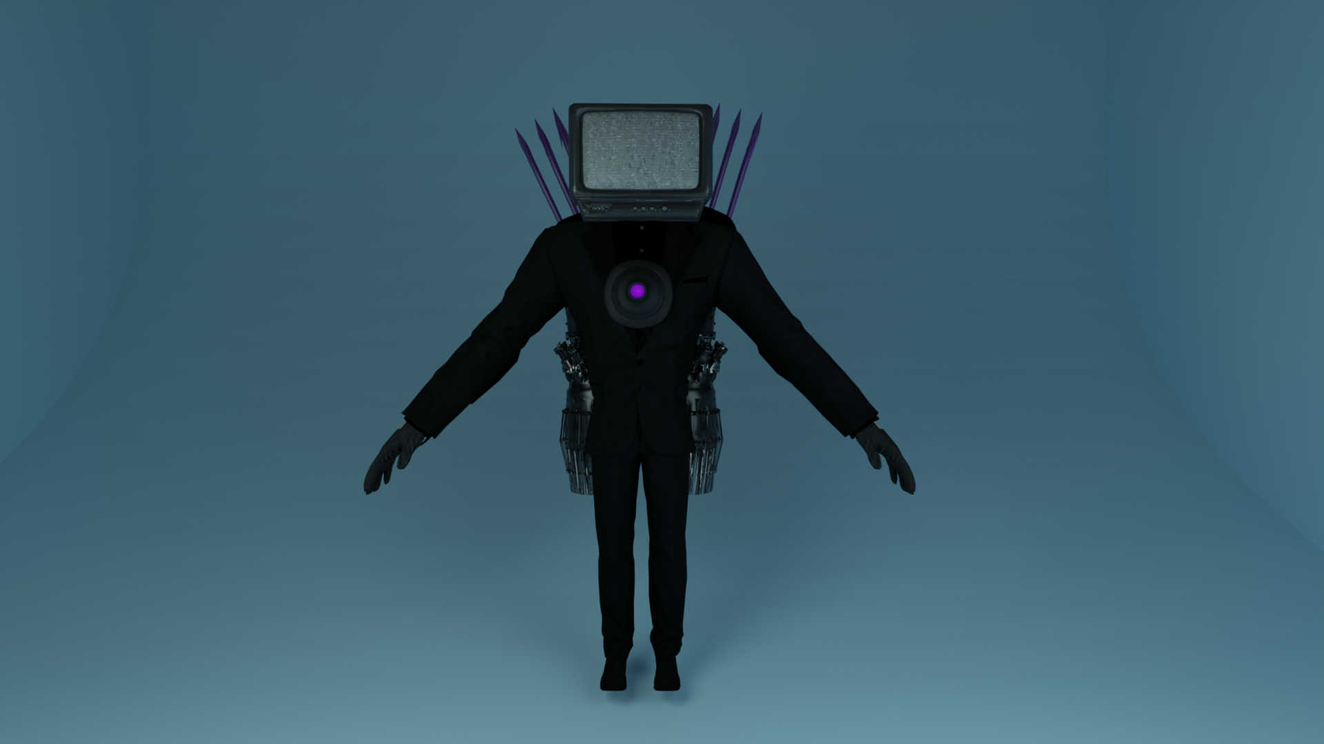 OBJ file Skibidi toilet (Tv Titan)・3D printer model to download・Cults