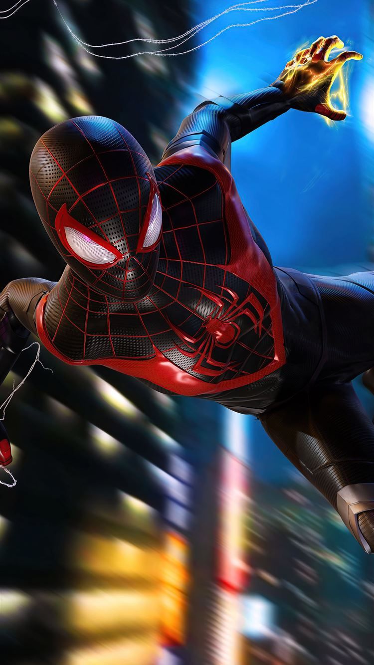 miles morales spiderman ps5 iPhone 8 Wallpaper. Miles morales spiderman, Spiderman, Superhero