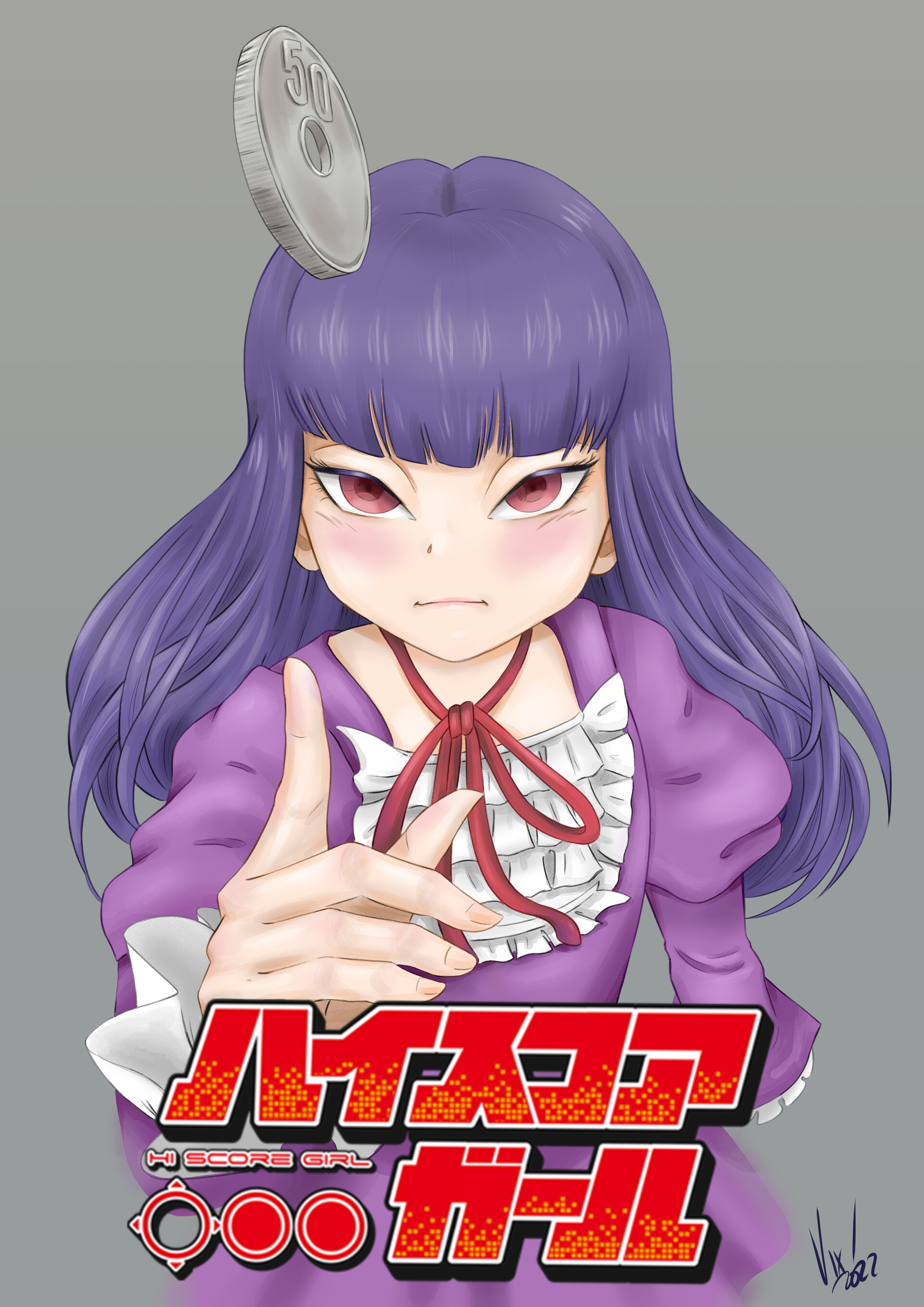 Hi Score Girl fan art