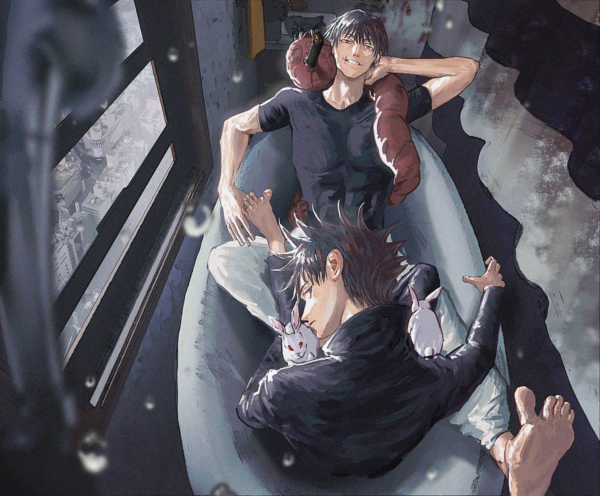 Download Toji Fushiguro Displaying His