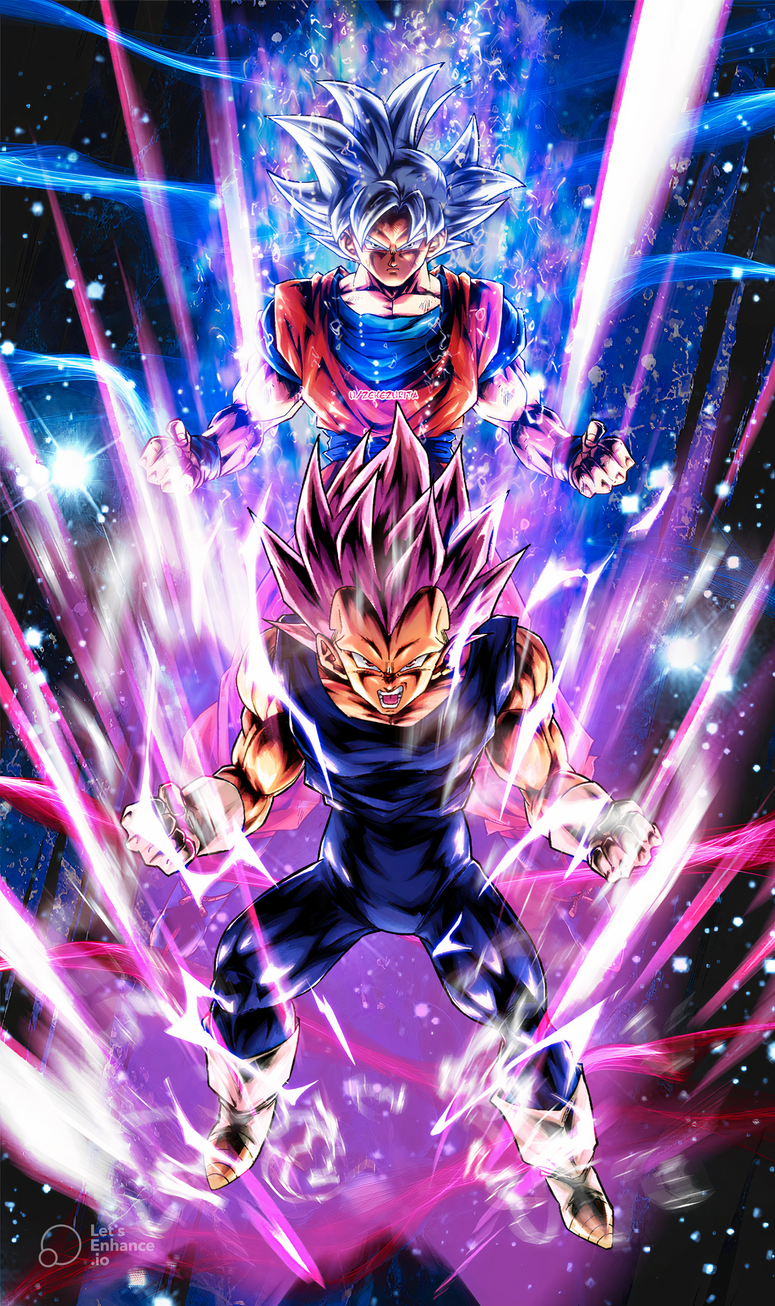 Ego and Instinct Finishing off my latest project, here is the card art for the Perfected Ultra Instinct Goku and Ultra Ego Vegeta to go along with the previous edit included in
