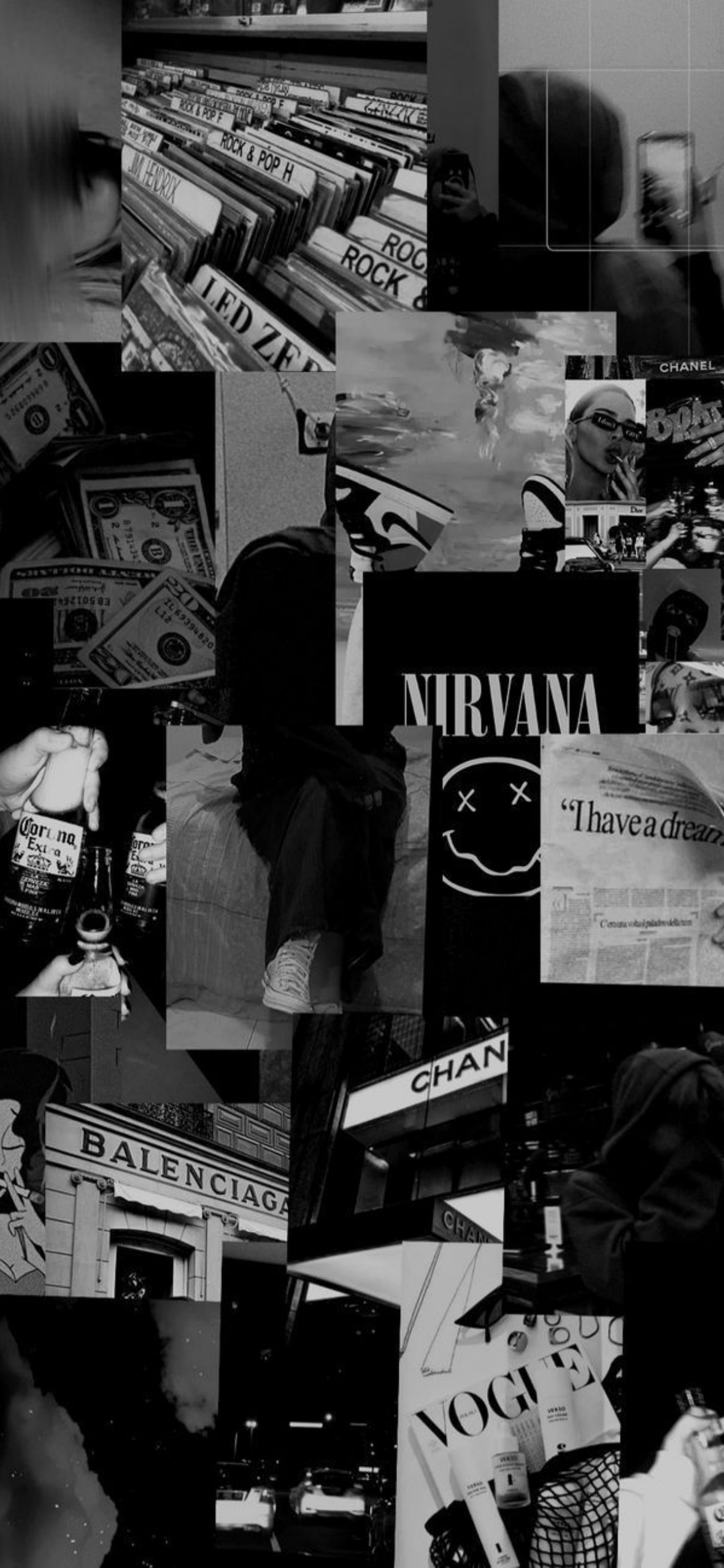 Black Aesthetic iPhone Wallpaper