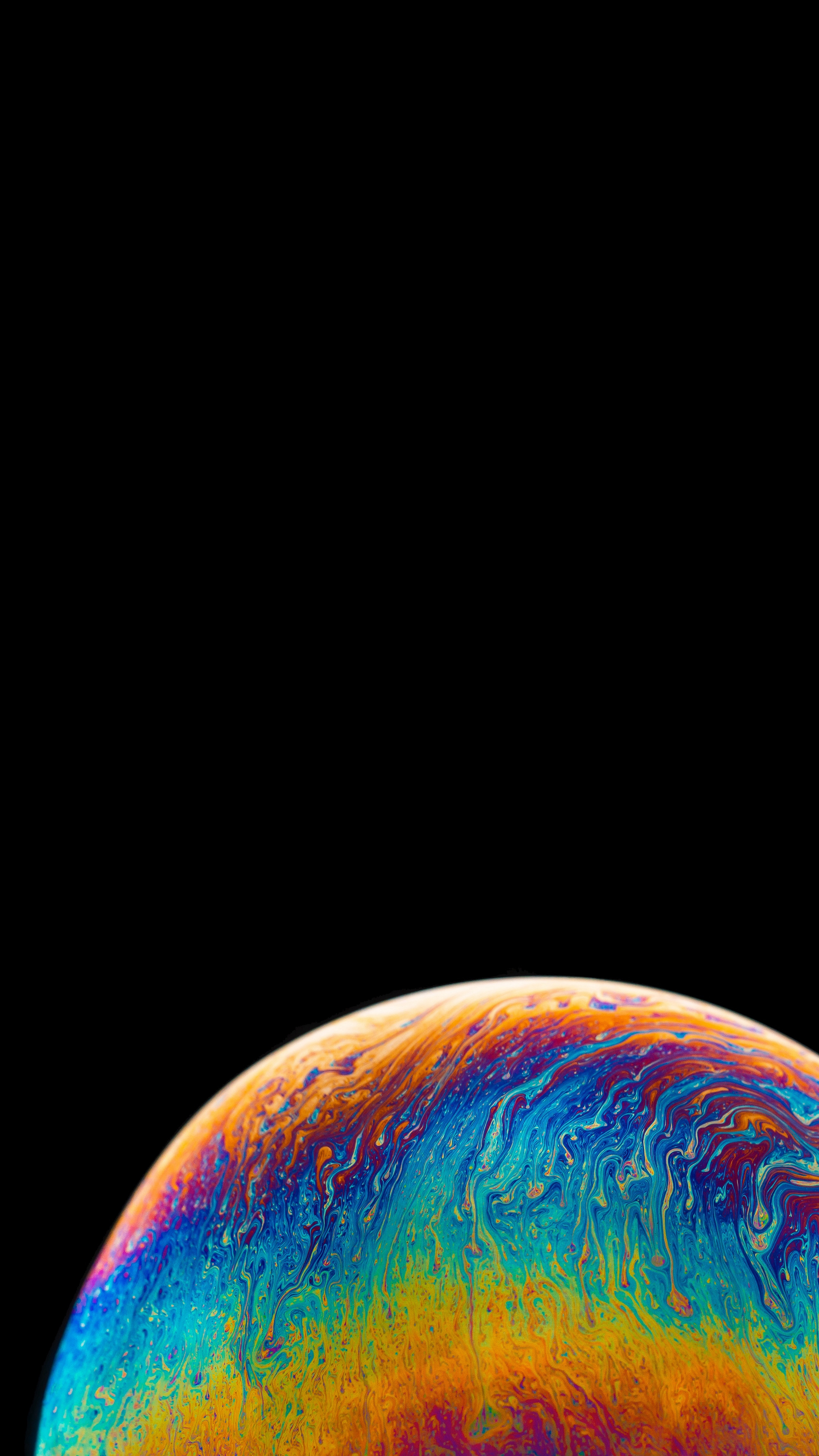 iPhone Colorful Planet Wallpaper Download