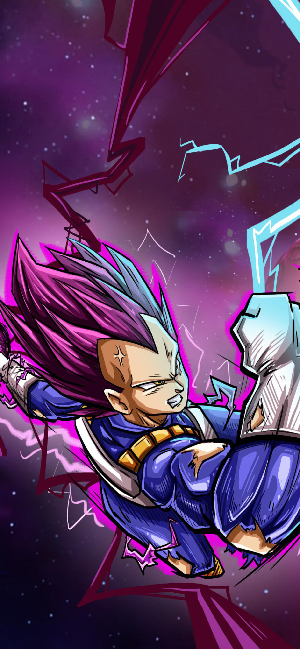 Vegeta Ultra Ego Vs Luffy Gear iPhone XS MAX HD 4k Wallpaper, Image, Background, Photo and Picture