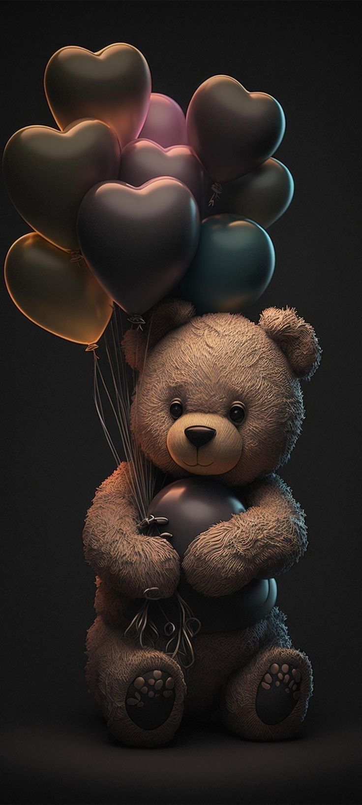 Teddy love. iPhone wallpaper classy, Cartoon wallpaper, Teddy bear wallpaper