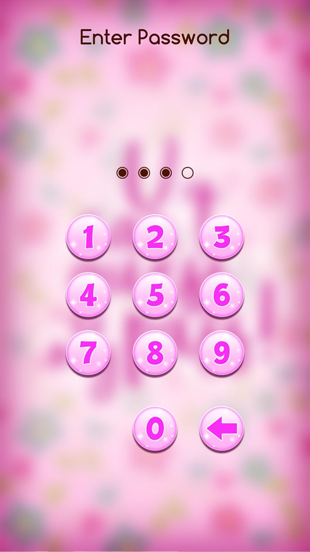 Girly Lock Screen Wallpaper for Android