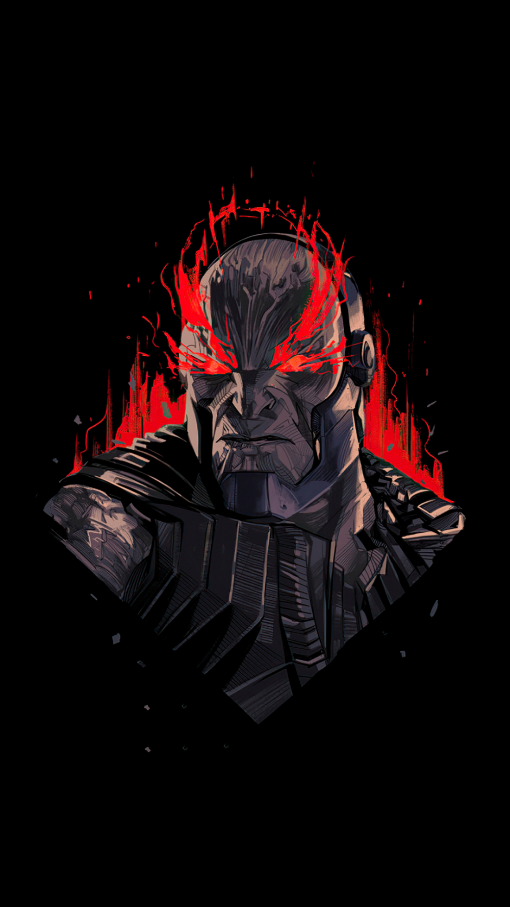 Darkseid, minimal, 2021, 1080x1920