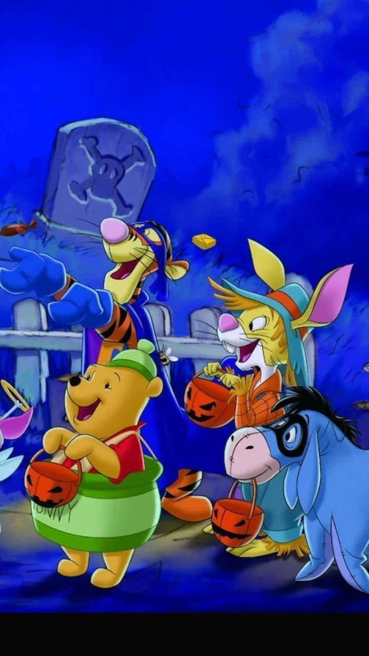 Winnie The Pooh Halloween Phone Wallpapers - Wallpaper Cave