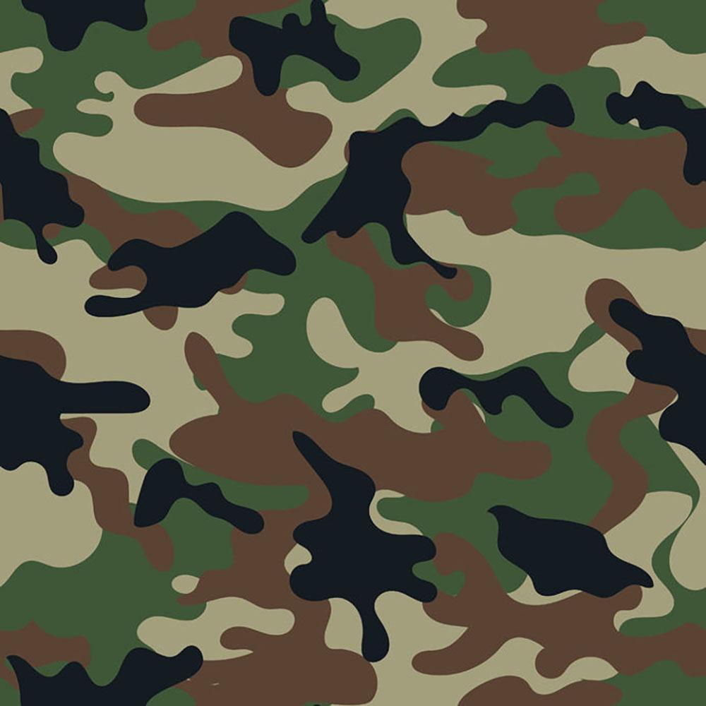 Army military camouflage Wall Mural Wallpaper. Canvas Art Rocks