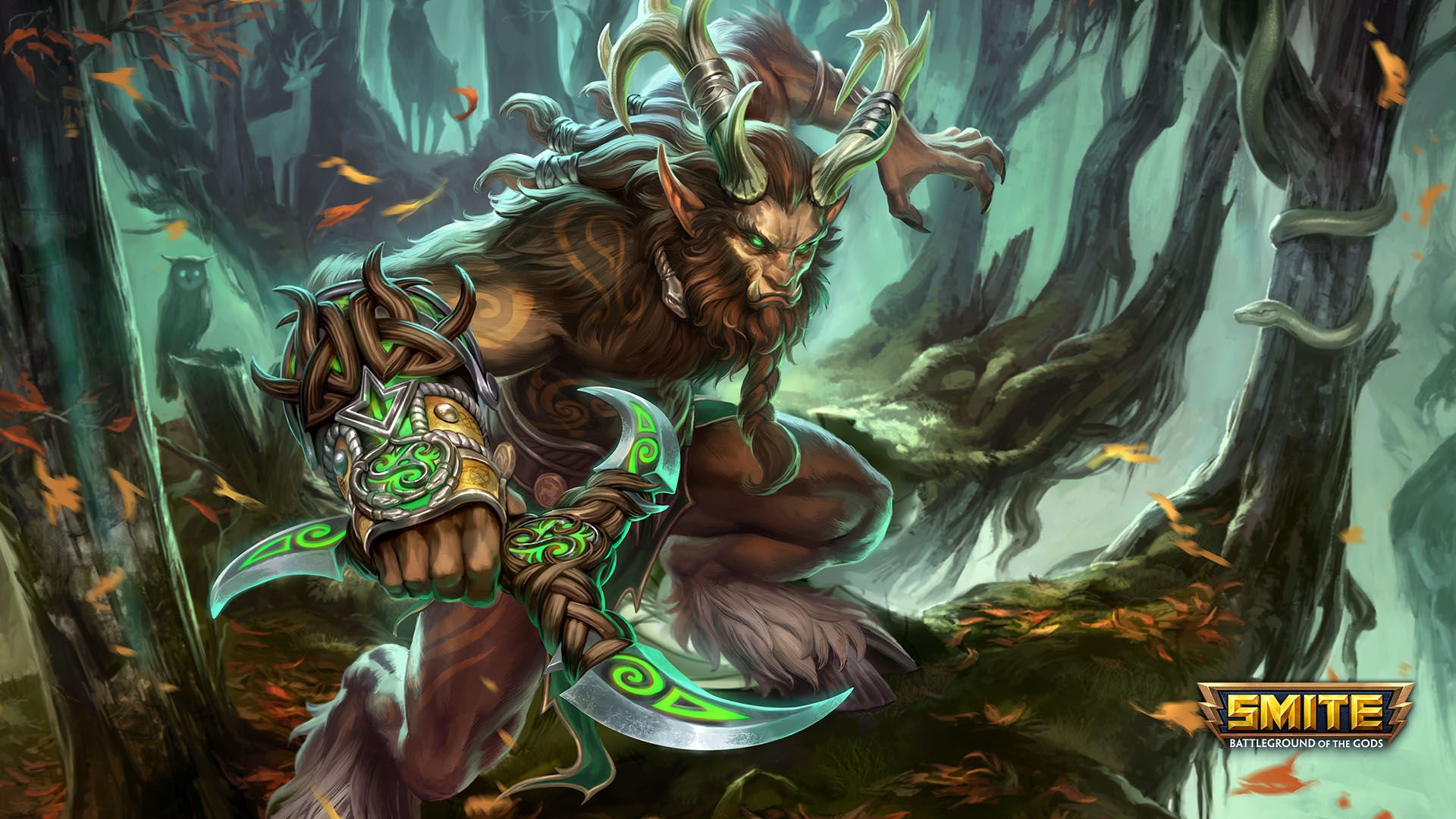 Cernunnos (Smite) HD Wallpaper and Background