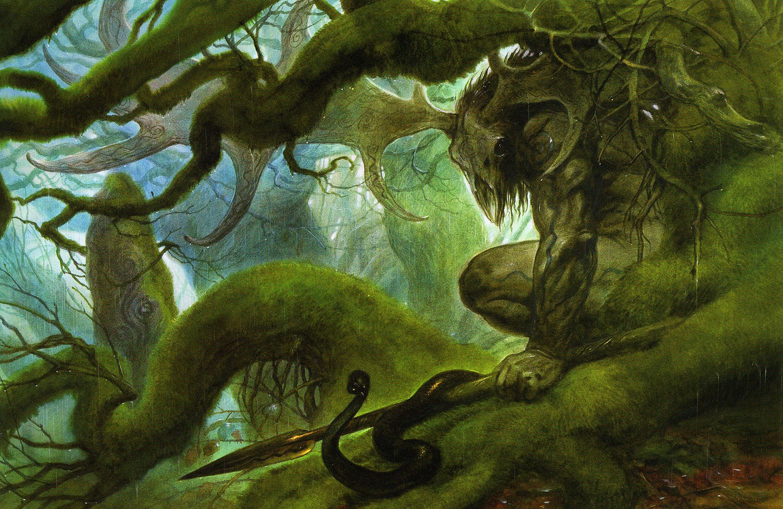 cernunnos by the amazing John Howe. Fantasy art, Cernunnos, Fantasy artwork