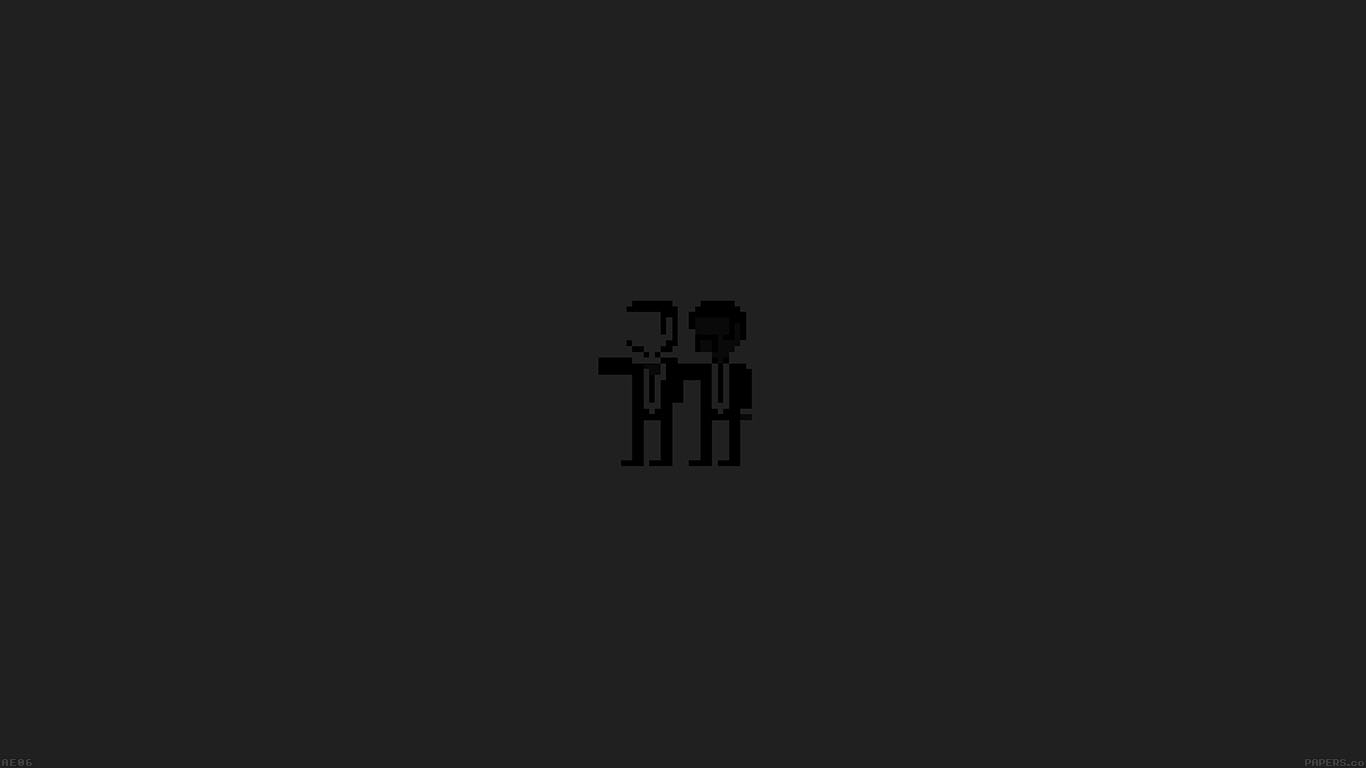 wallpaper for desktop, laptop. pulp fiction dark pixel art illust