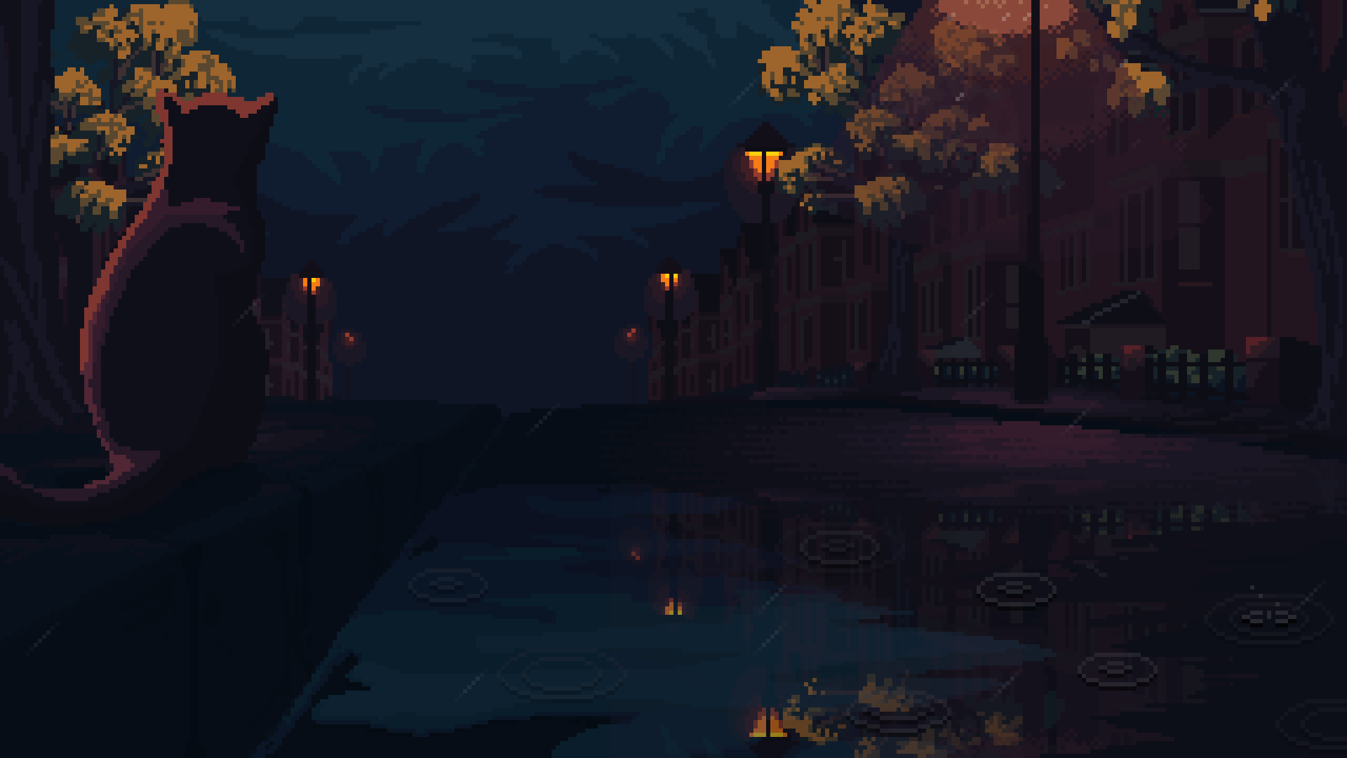 Pixel Art Projects & Gallery • Neo Noir Animations • Moertel Pixel Art