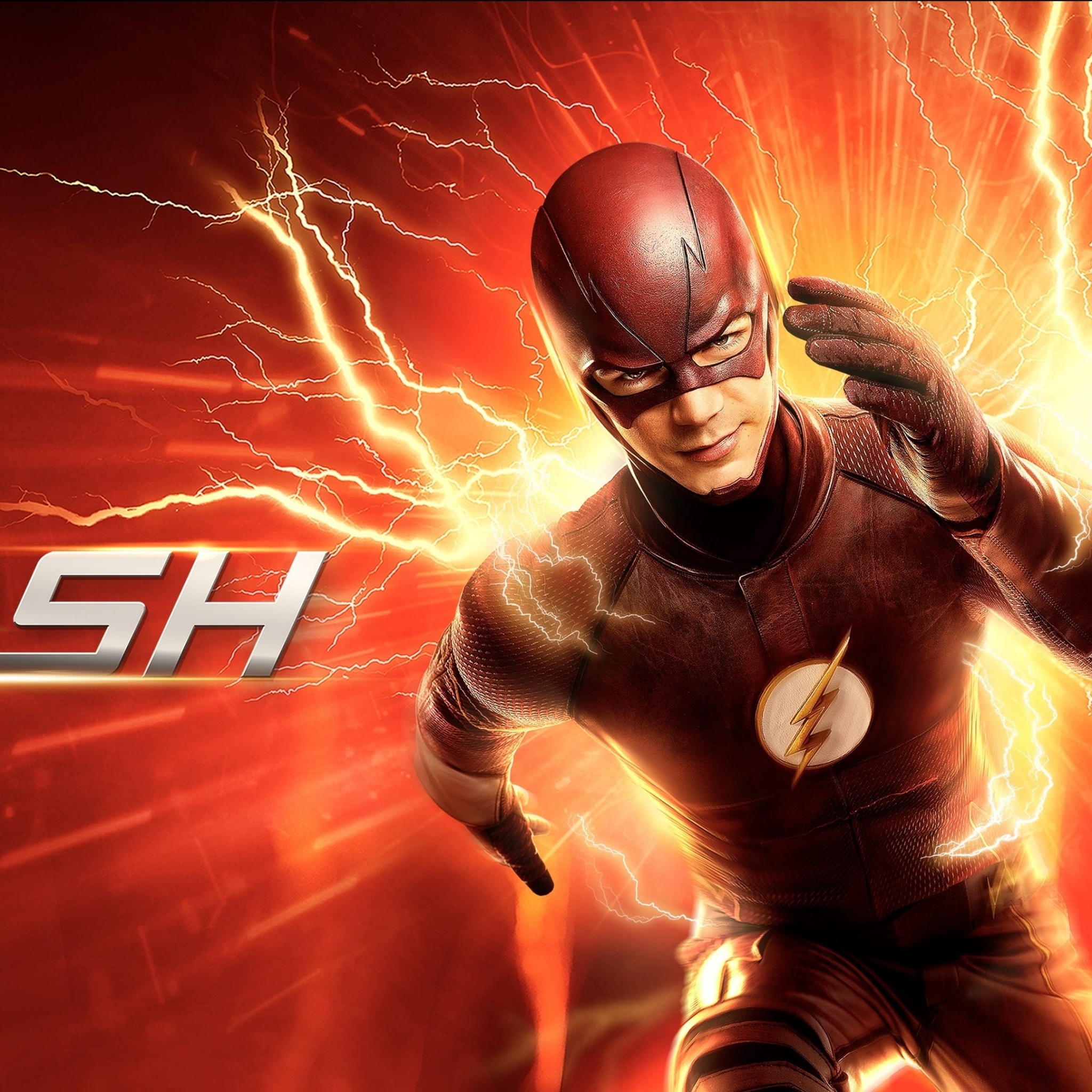 The Flash Wallpaper 4K, Grant Gustin, Barry Allen