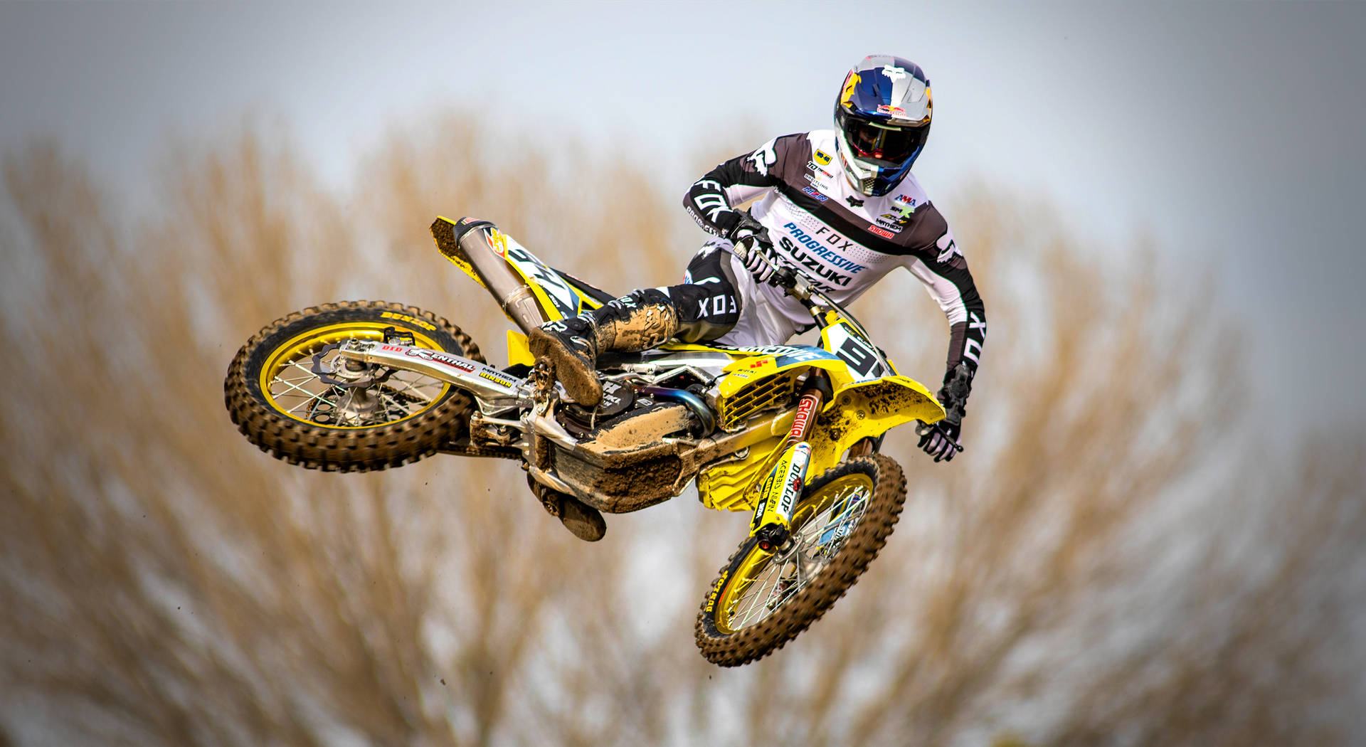 Fox Dirt Bike Wallpaper