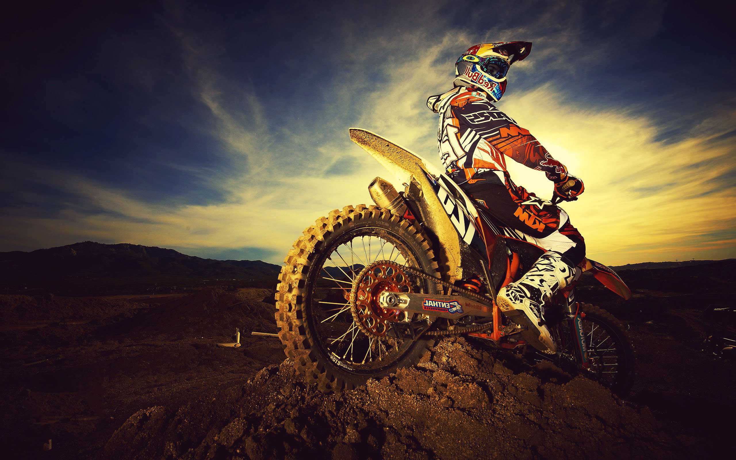 Dirt Bike Desktop Wallpaper Free HD Wallpaper