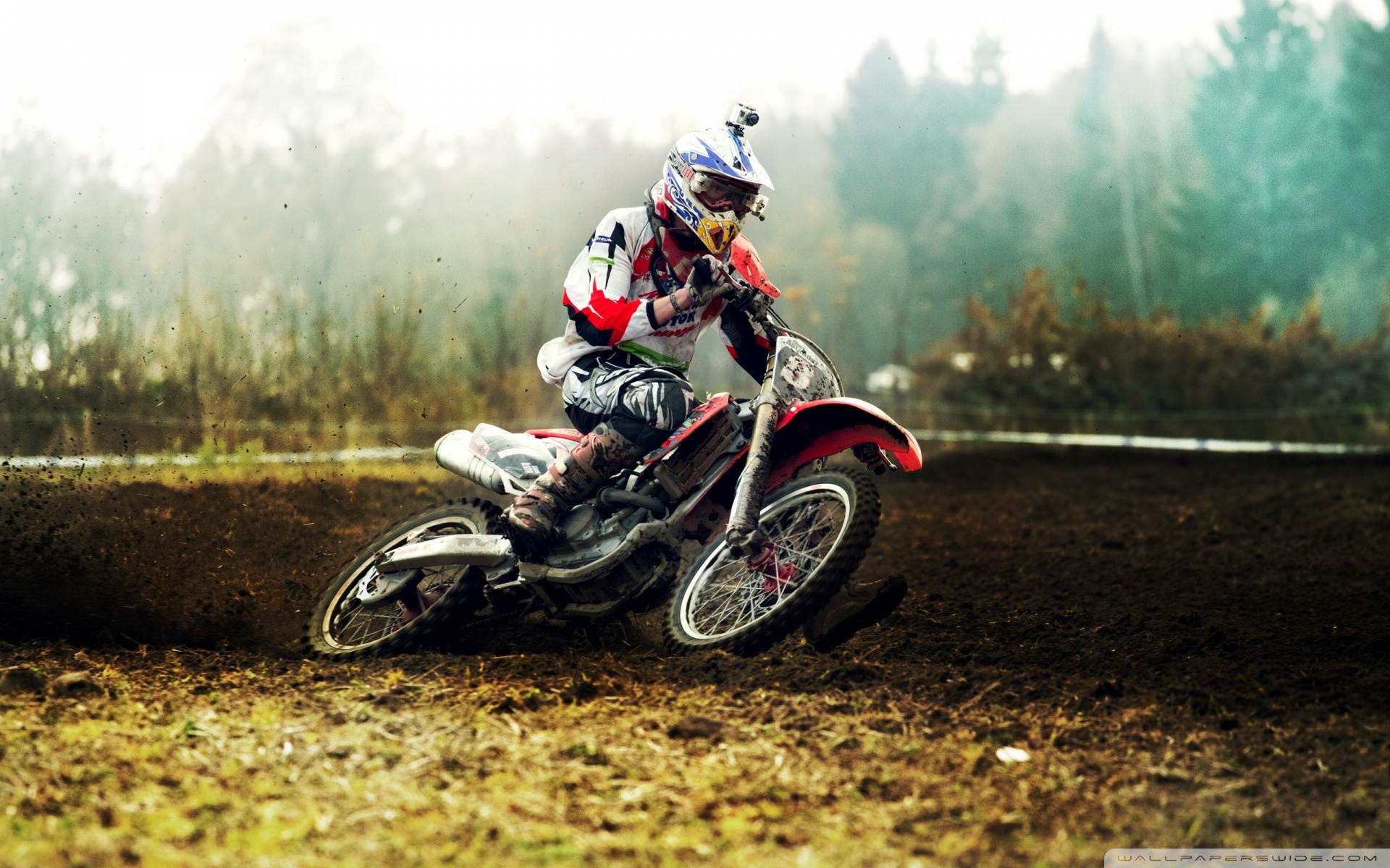 Motocross Rider Ultra HD Desktop Background Wallpaper for 4K UHD TV, Tablet