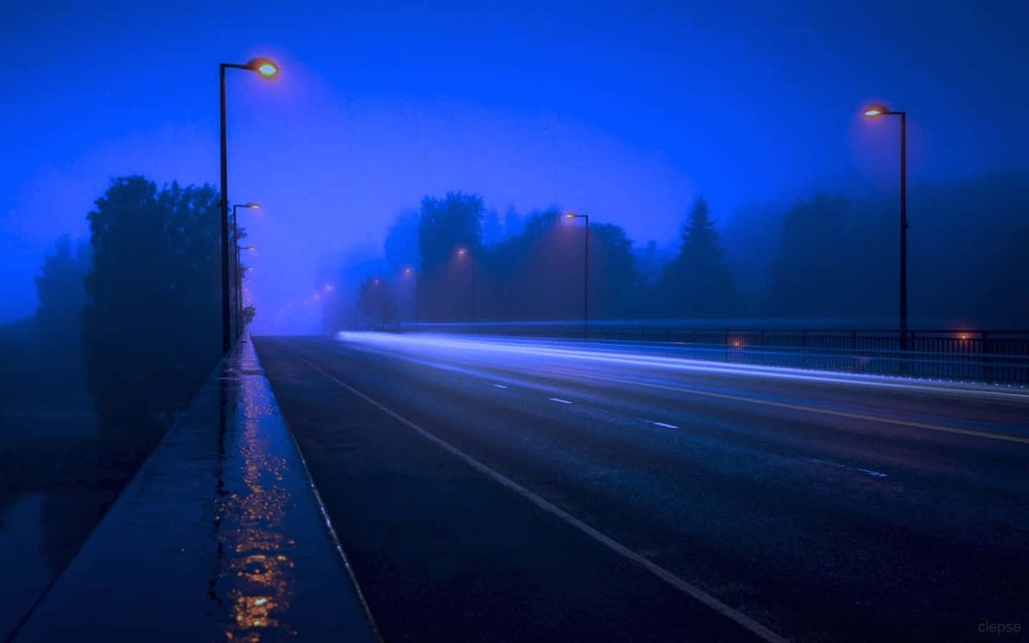 Aesthetic Blue Grunge Wallpaper