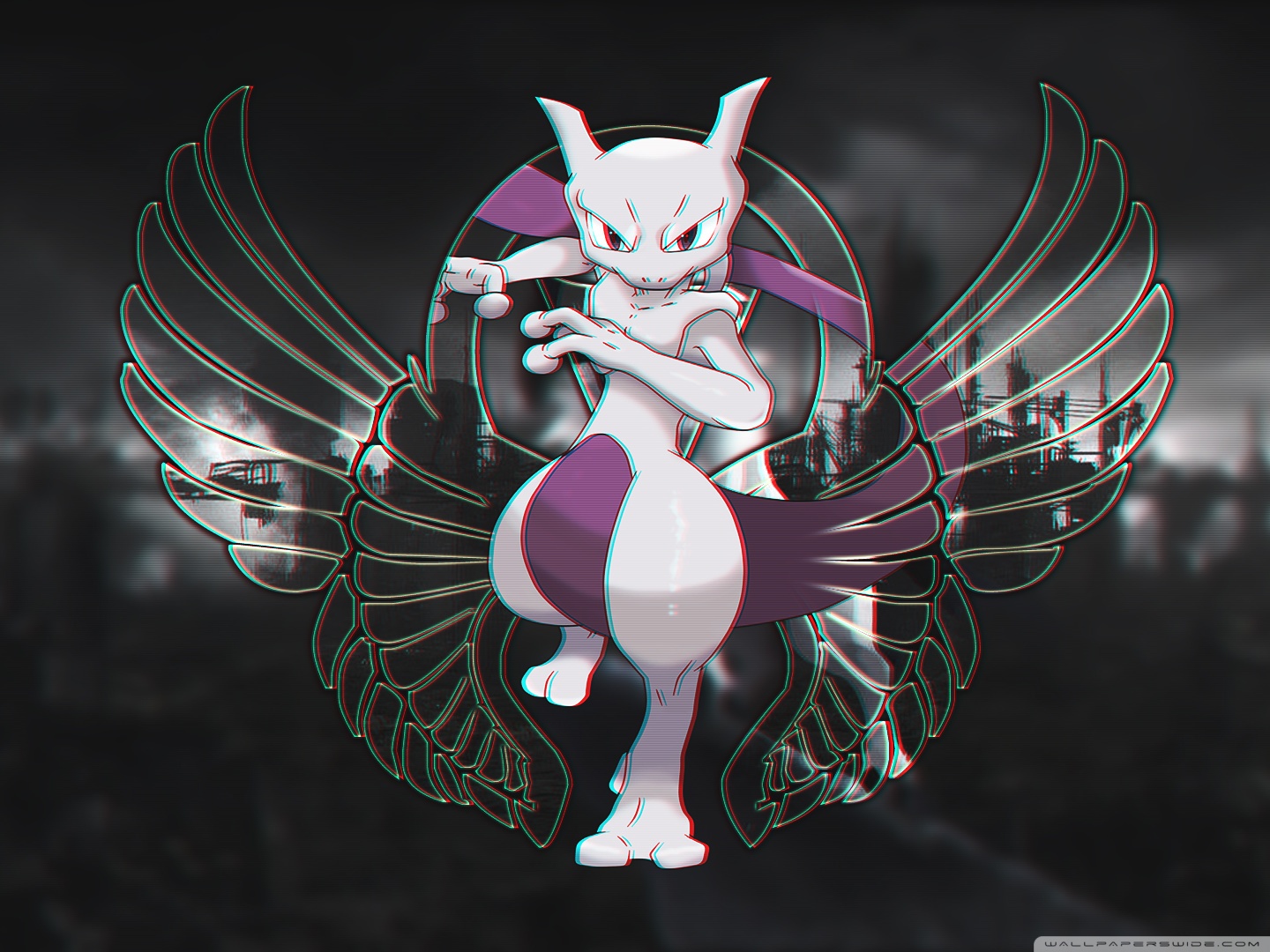 Mewtwo 4K UHD Wallpaper for UltraHD Desktop and TV, Widescreen and UltraWide Display, Smartphone and Tablet Devices