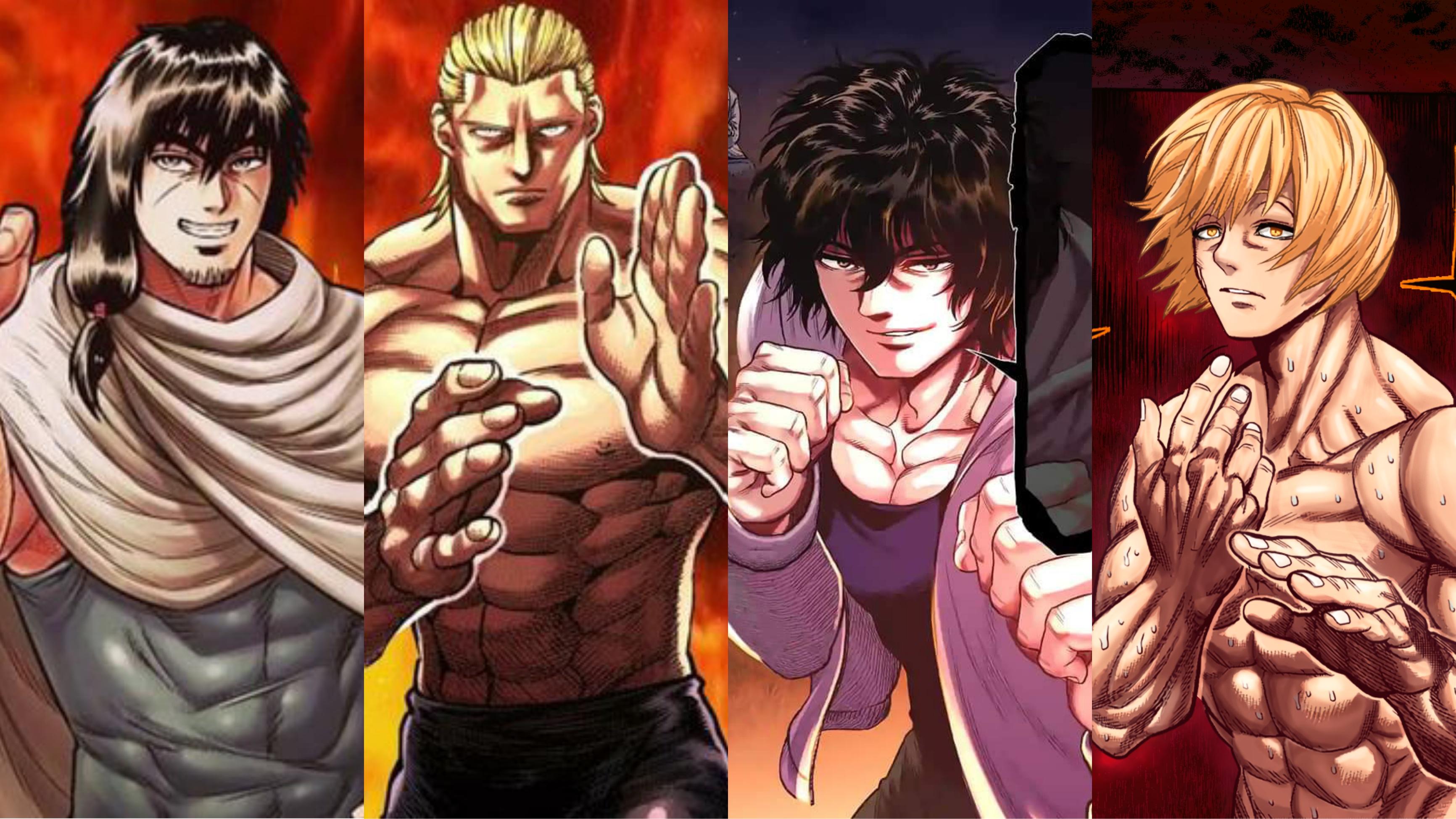 Tokita Niko, Rolon Donaire, Tokita Ohma, Misasa, R Kengan_Ashura