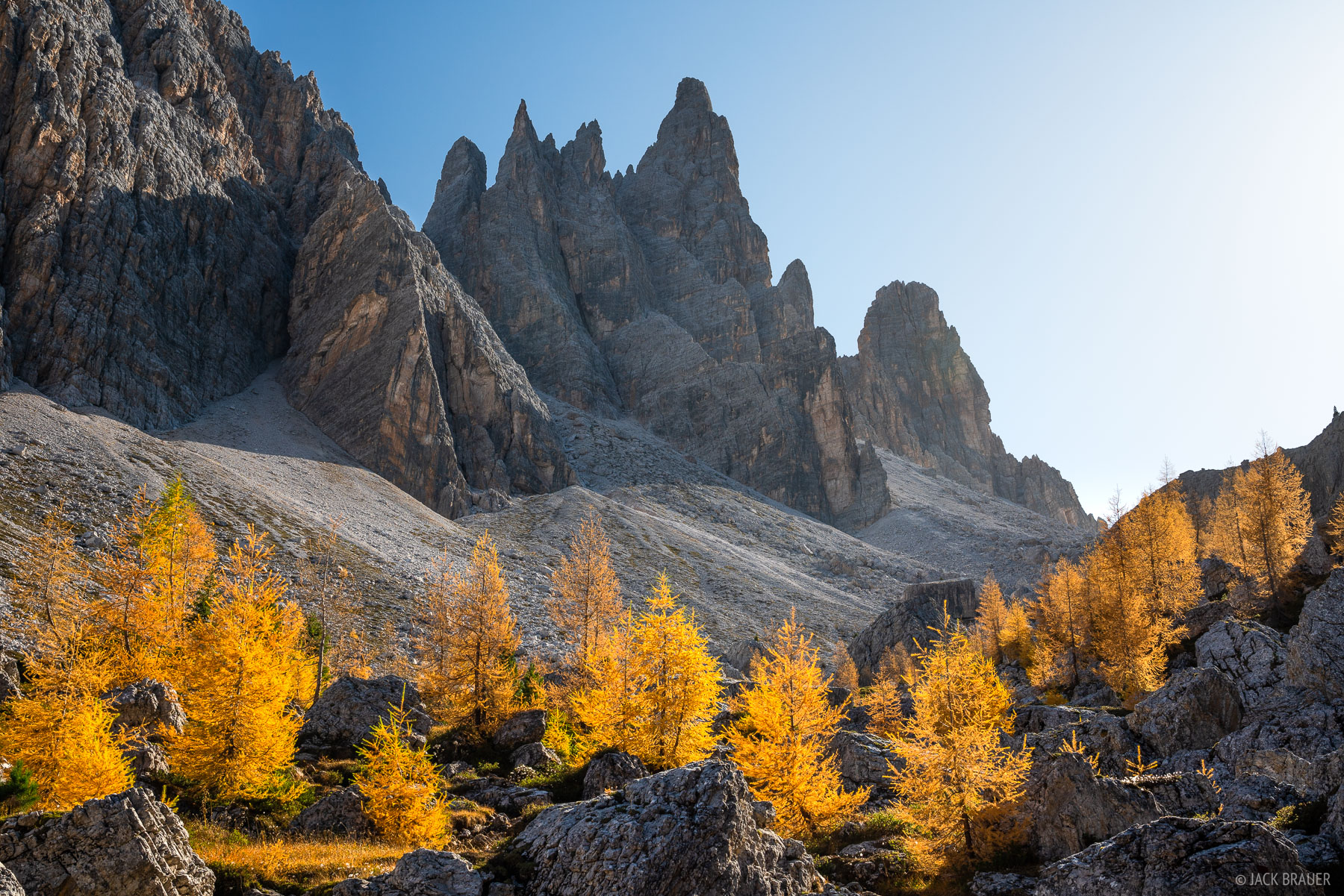 Autumn in the Dolomites. Mountain Photography