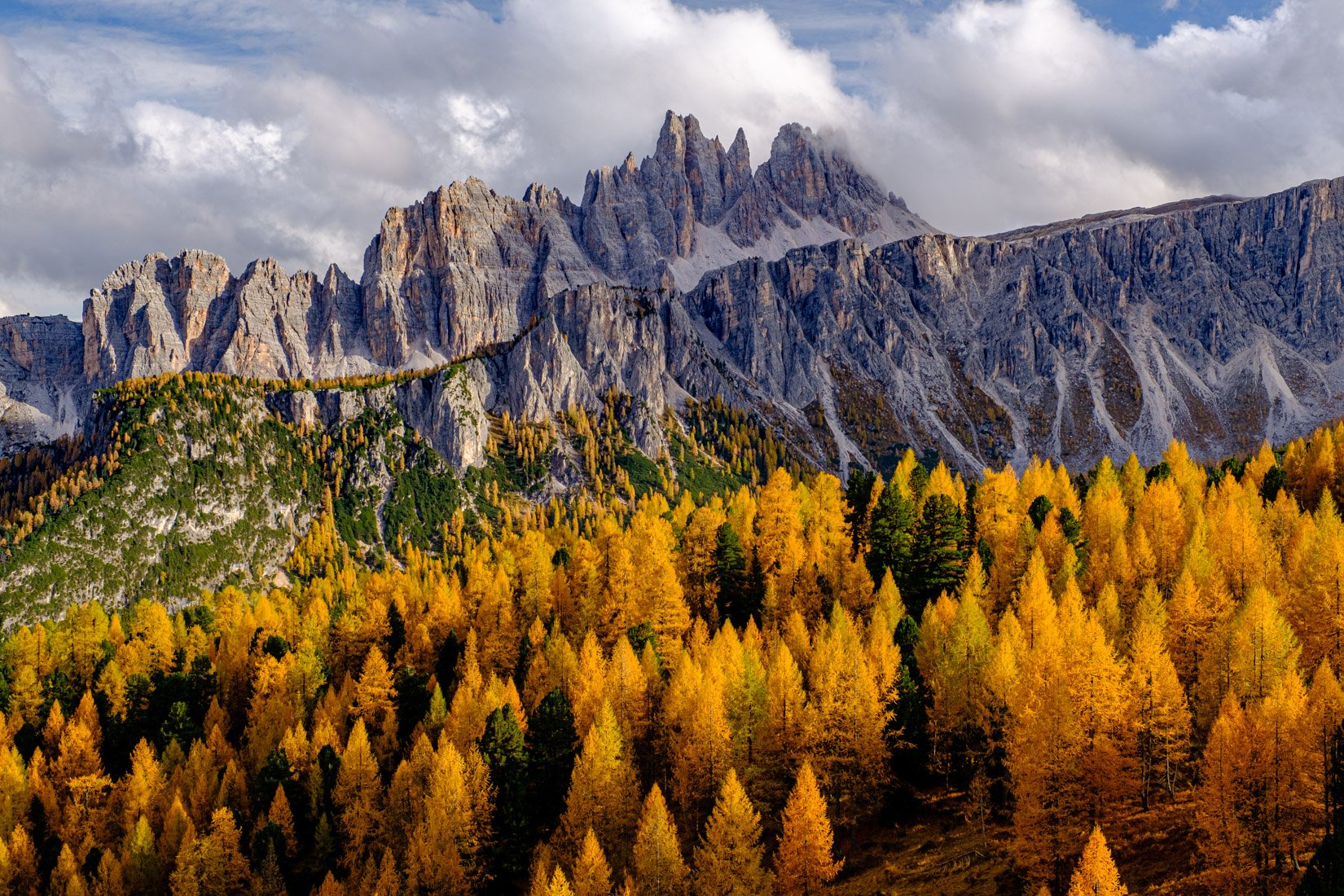 Fall Colors in the Dolomites Cei Photography