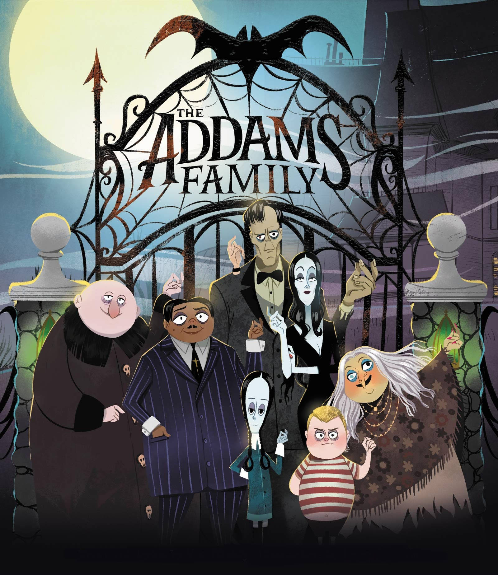Download The Addams Family Cartoon Illustration Wallpaper