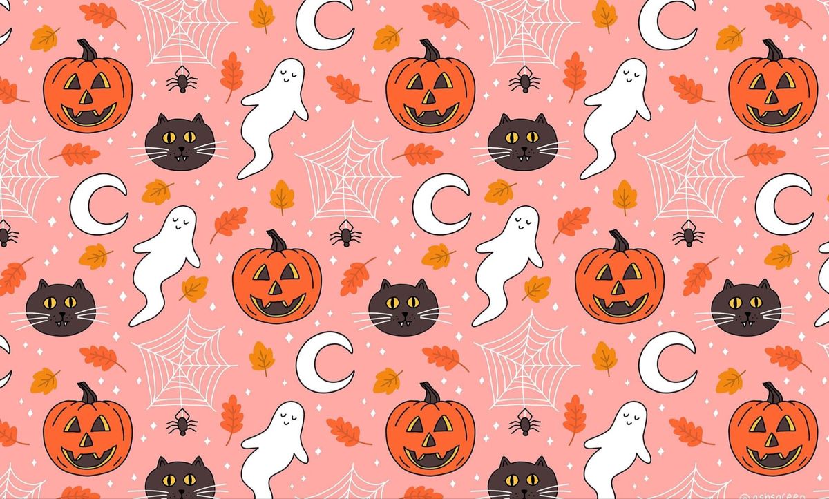 w a l l p a p e r s. Halloween desktop wallpaper, Cute laptop wallpaper, Desktop wallpaper fall