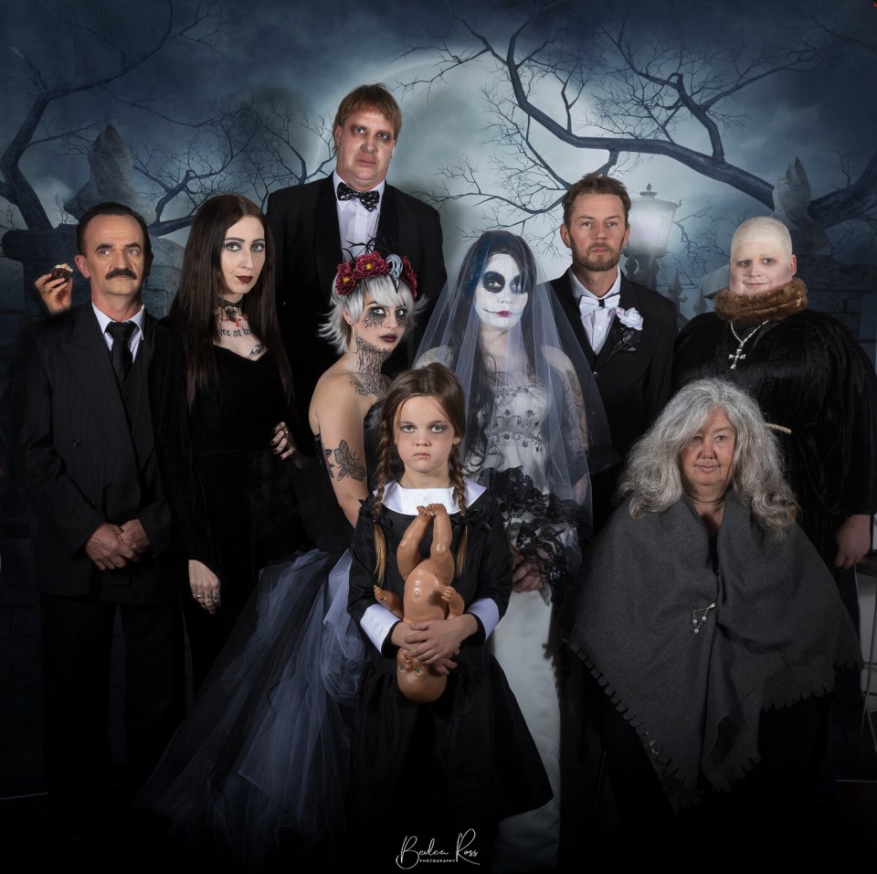 Addams Family Shoot Ross Photography