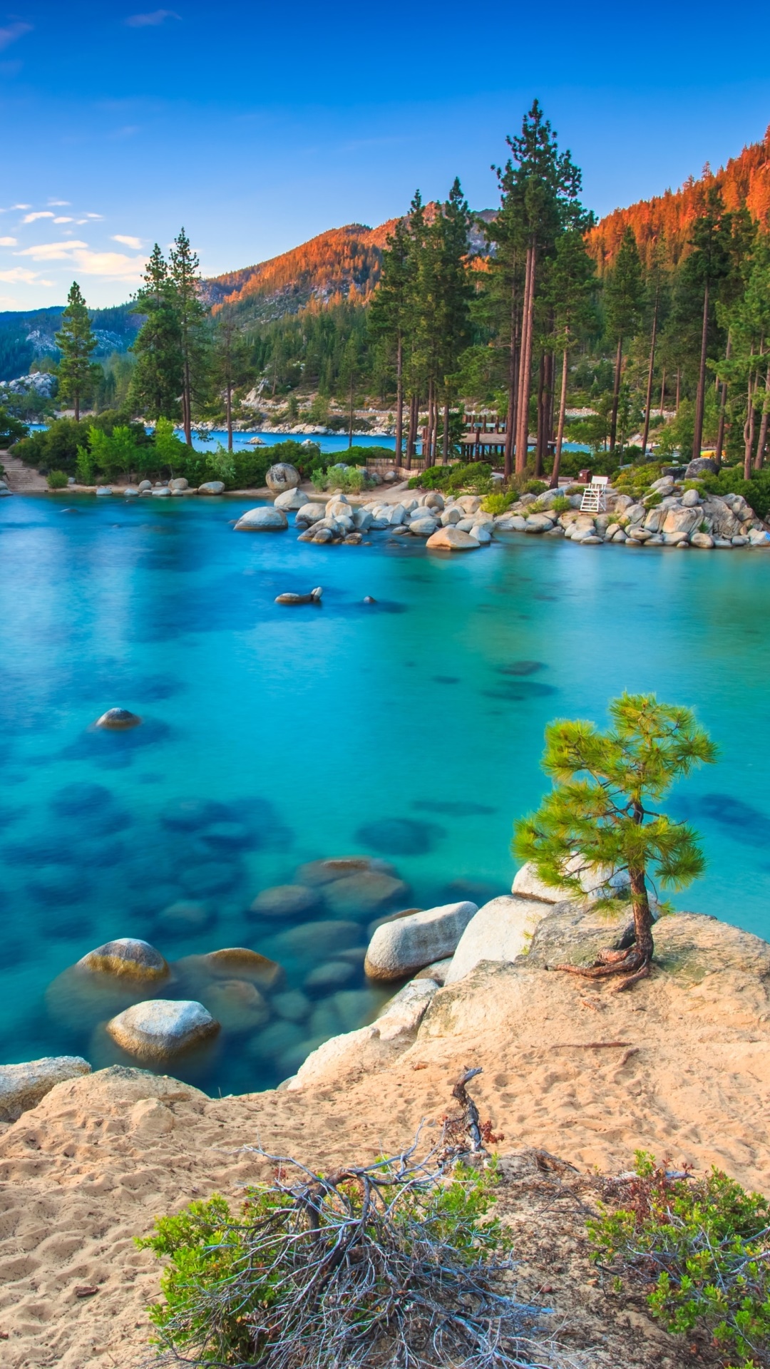 Lake Tahoe phone wallpaper HD Wallpaper