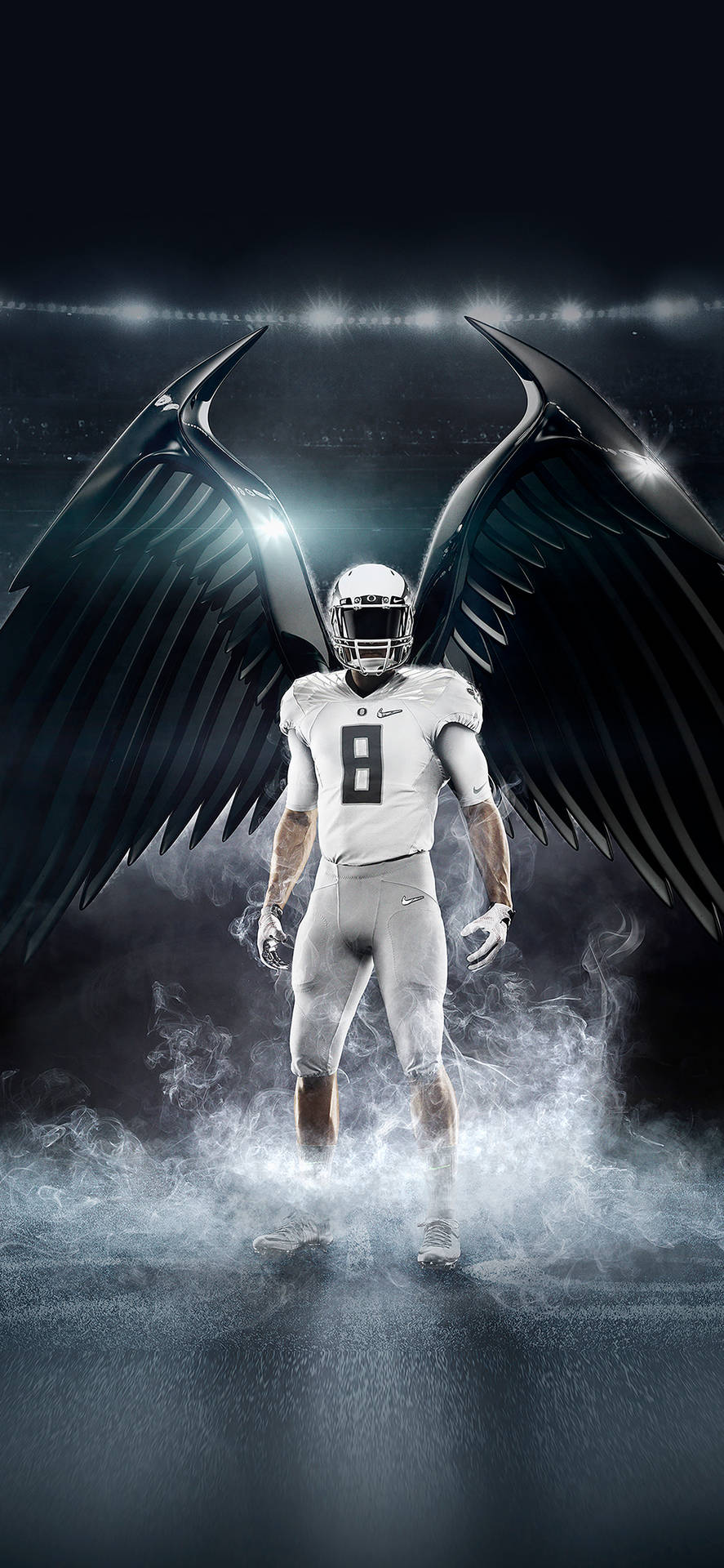 Download American Football iPhone Wings Wallpaper