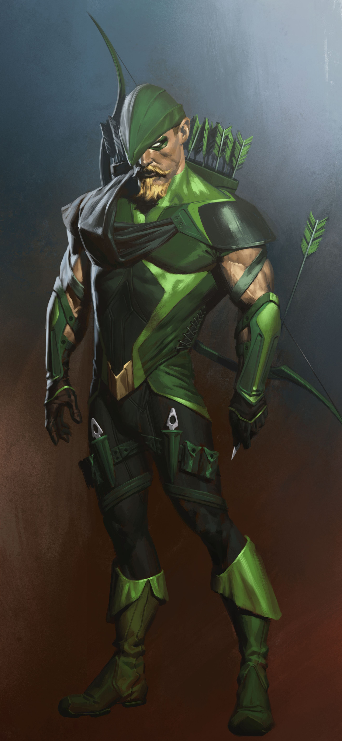 Green Arrow Injustice 2 Art