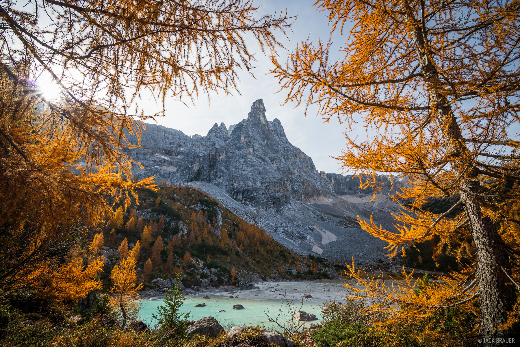 Autumn in the Dolomites. Mountain Photography