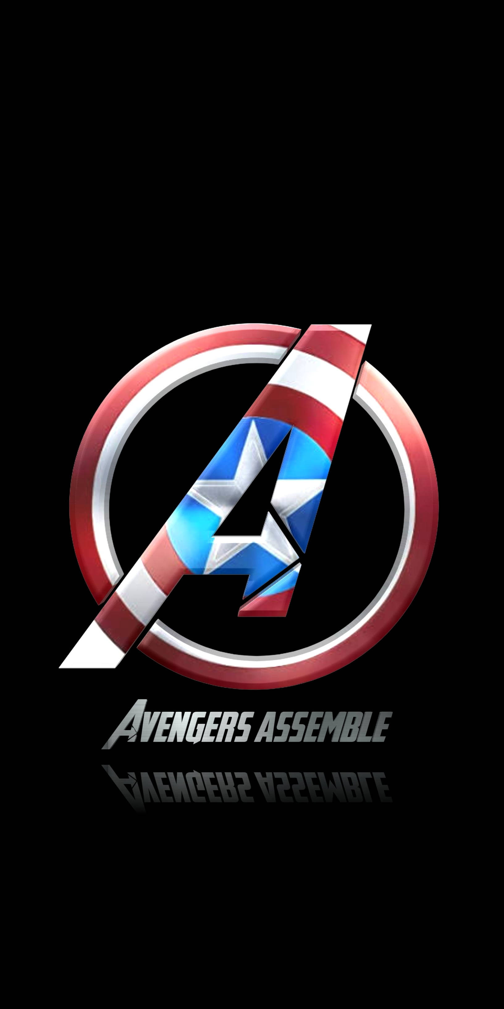 Download Marvel iPhone Avengers Assemble Graphic Design Wallpaper