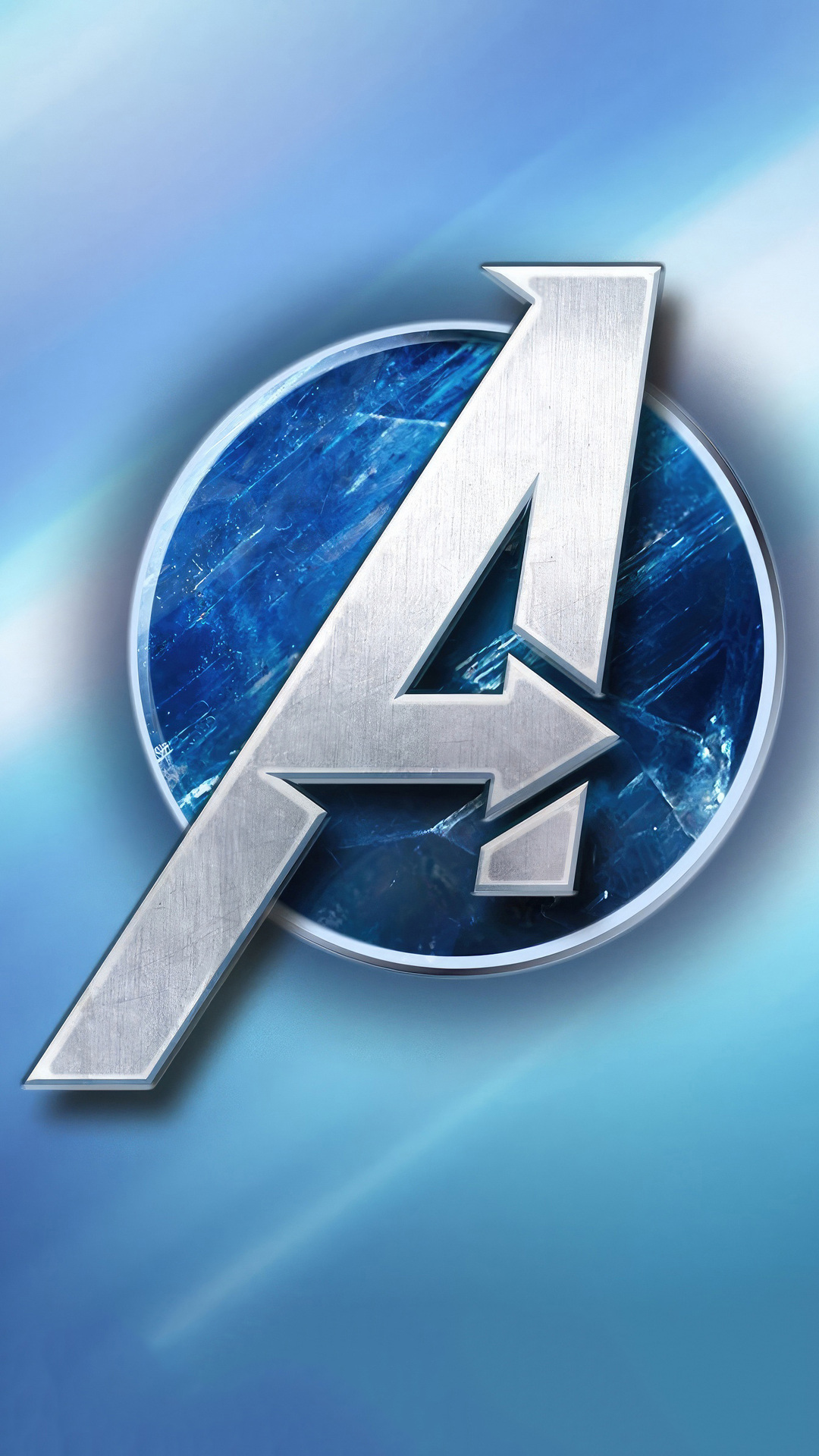 Marvels Avengers Logo iPhone 7, 6s, 6 Plus, Pixel xl , One Plus 3, 3t, 5 HD 4k Wallpaper, Image, Background, Photo and Picture