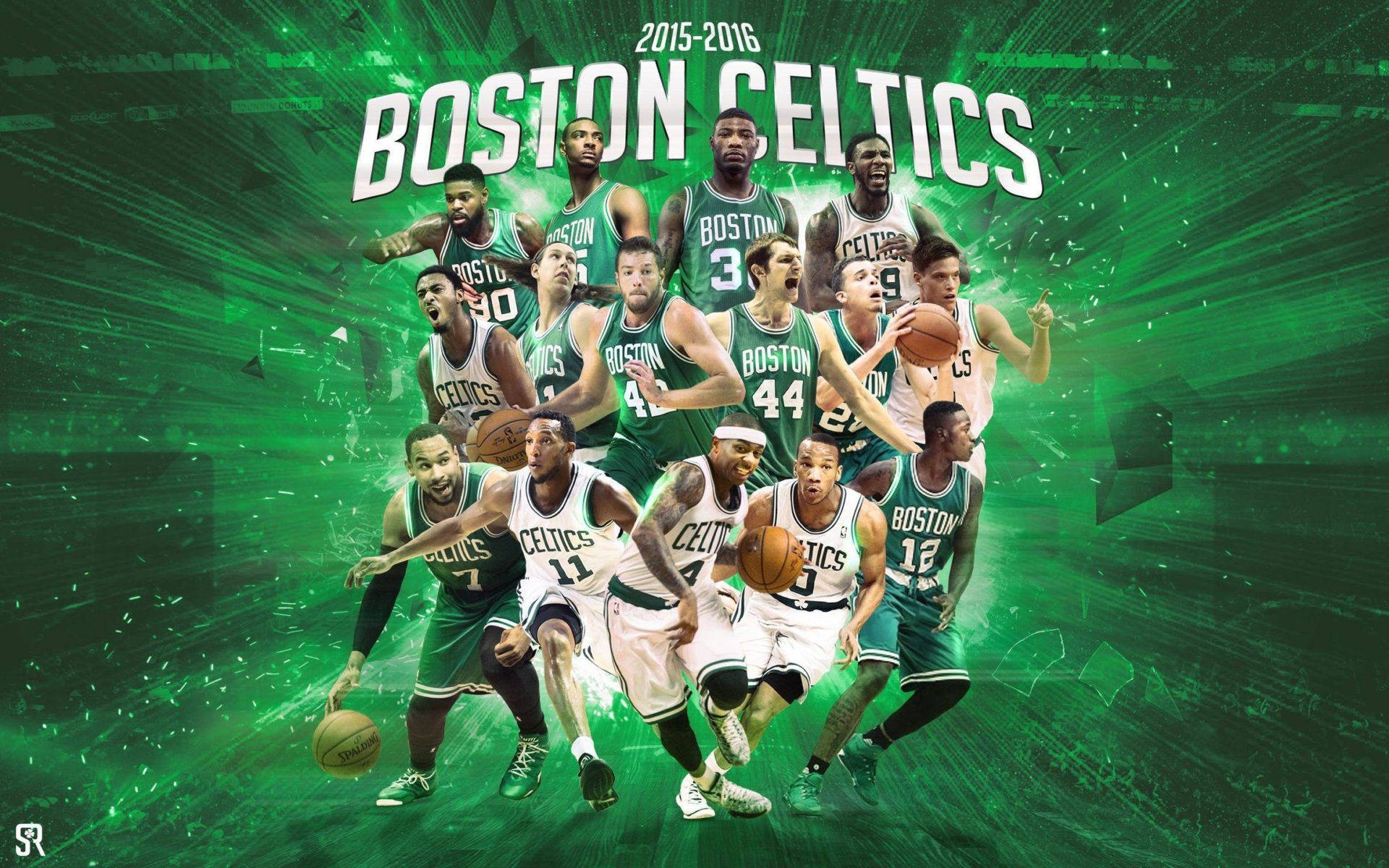 Download Boston Celtics Team Players Wallpaper