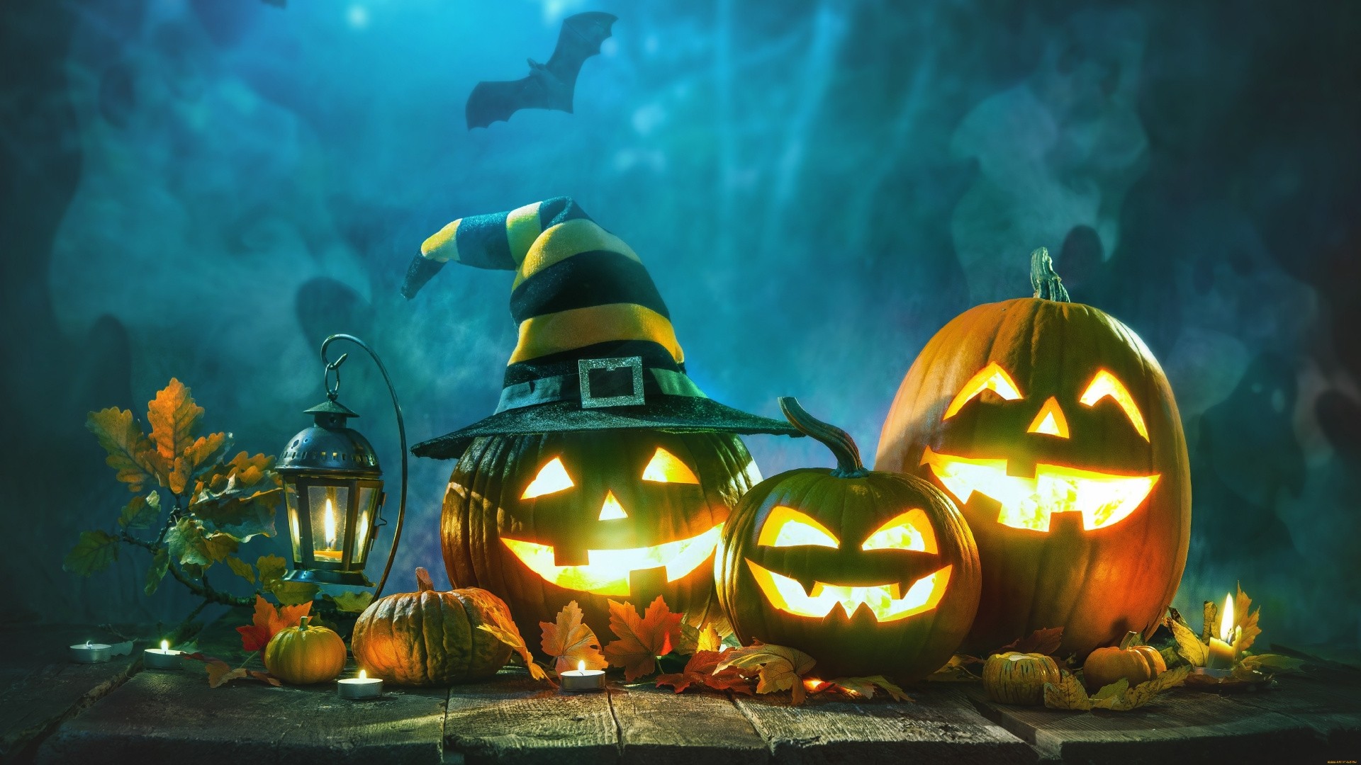Halloween Pumpkins [1920x1080]