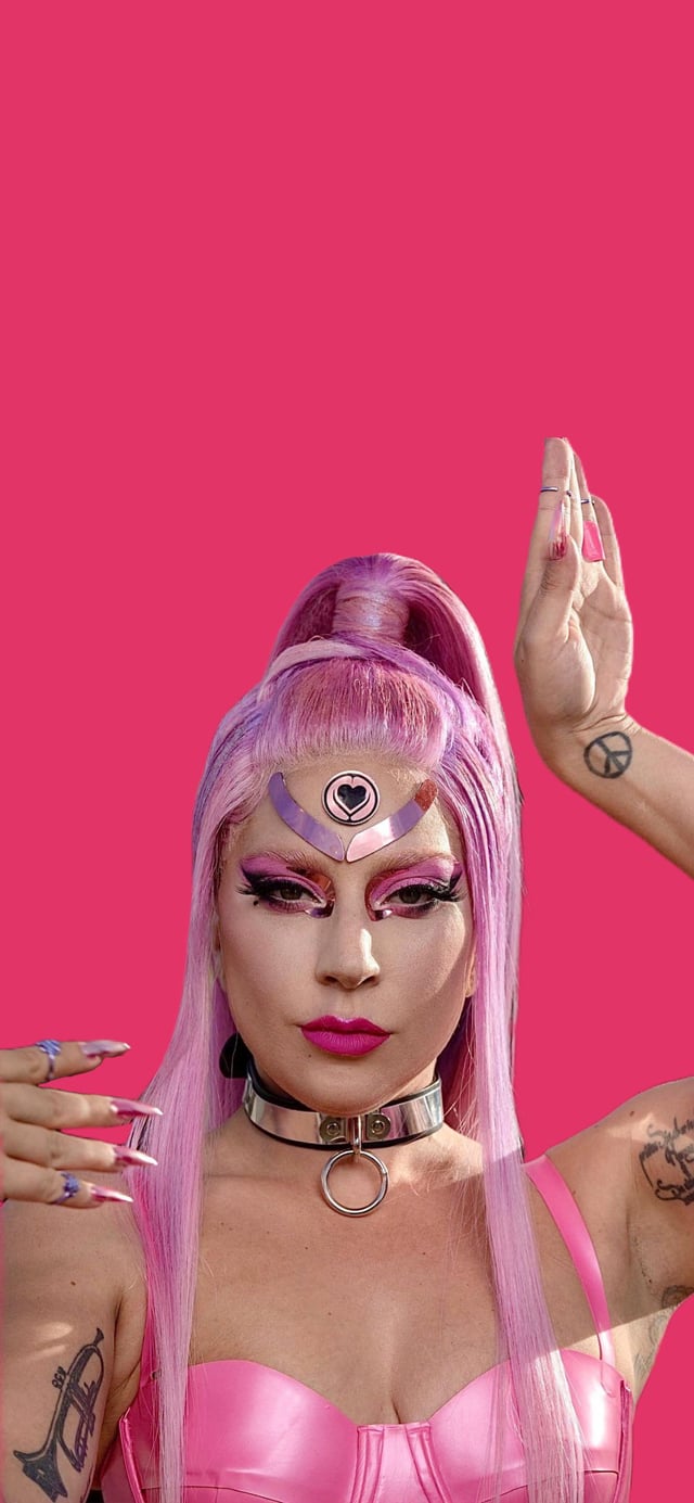 I made some simple Chromatica iPhone wallpaper if anyone wants to use them